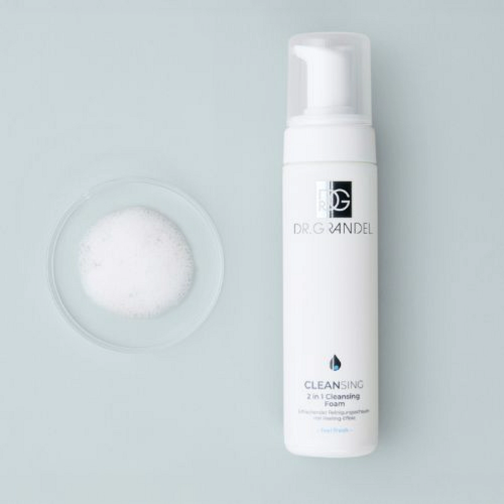 2 in 1 Cleansing Foam | Espuma Limpiadora con Efecto Peeling 200 ml – Cleansing – Dr. Grandel ®