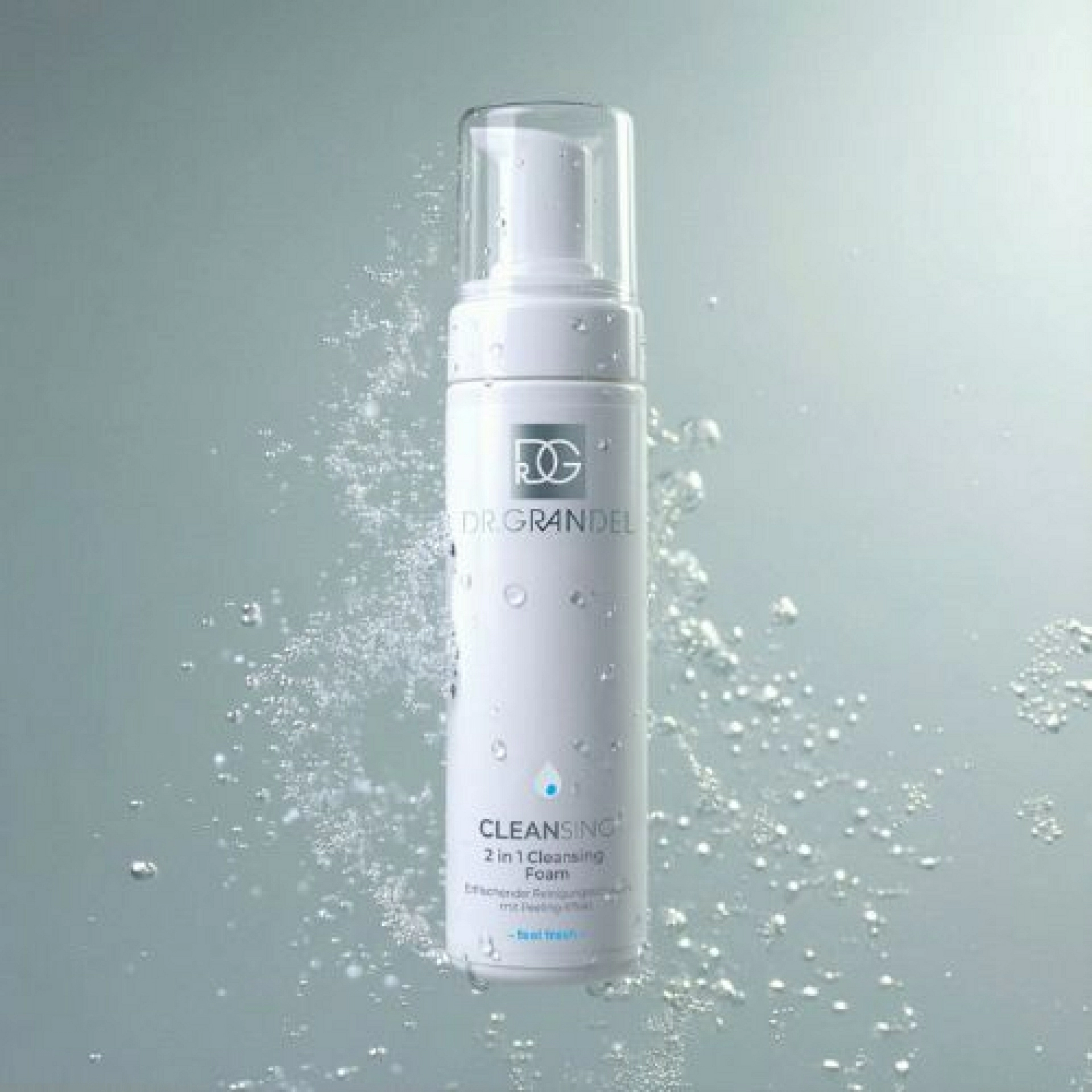 2 in 1 Cleansing Foam | Espuma Limpiadora con Efecto Peeling 200 ml – Cleansing – Dr. Grandel ®