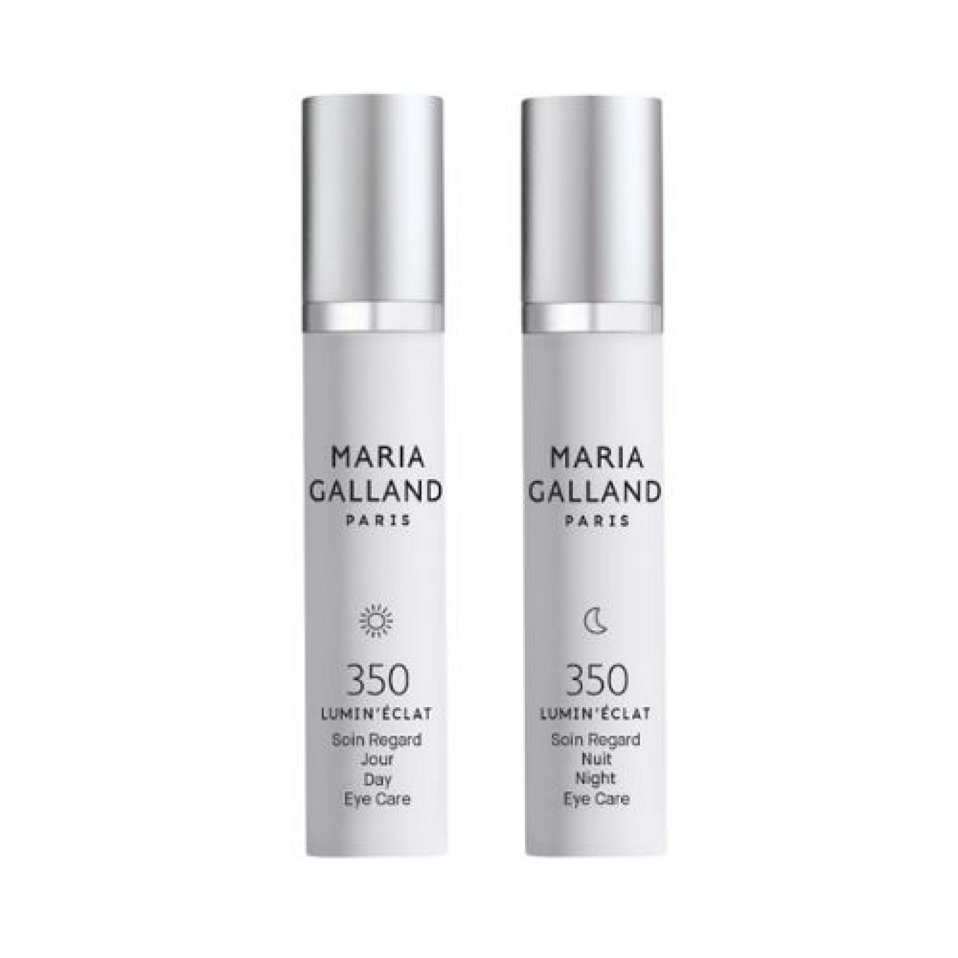 350 Soin Duo Regard Jour & Nuit | Contorno de ojos antienvejecimiento 2x10 ml - Lumin'Éclat - Maria Galland ®