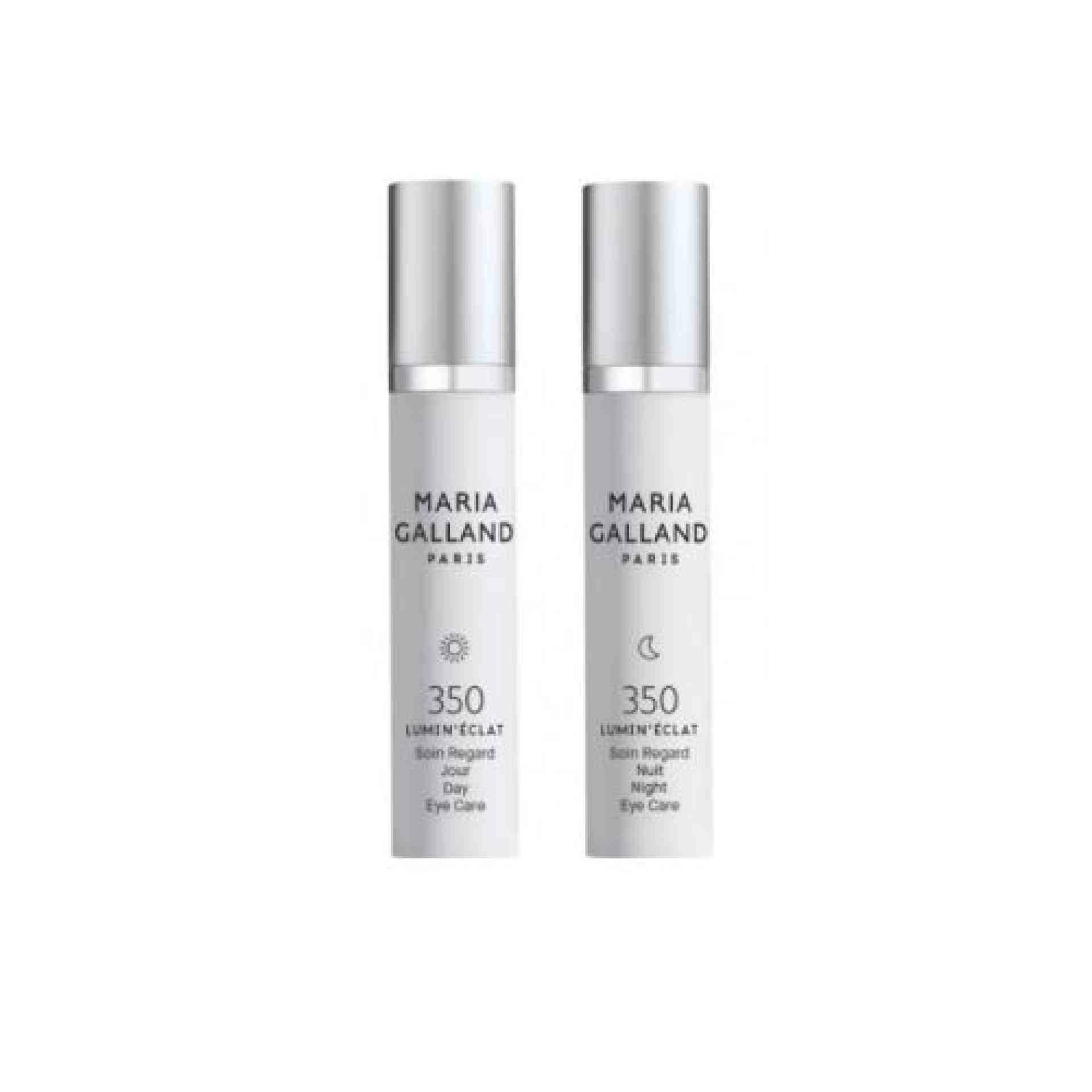 350 Soin Duo Regard Jour & Nuit | Contorno de ojos antienvejecimiento 2x10 ml - Lumin'Éclat - Maria Galland ®