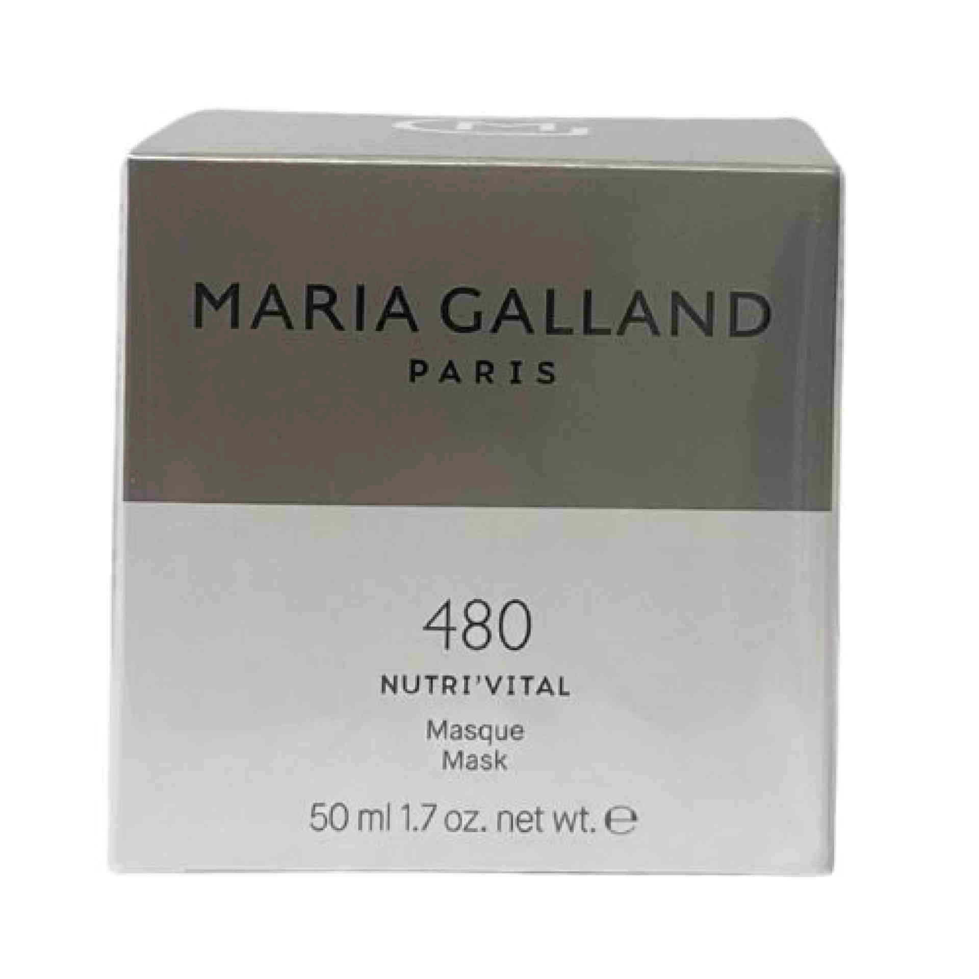 480 Masque | Mascarilla Nutritiva 50 ml - Nutri'Vital - Maria Galland ®