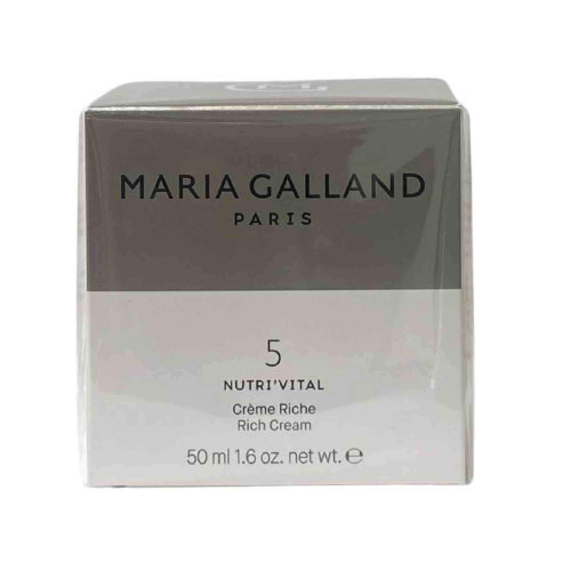 5 Crème Riche Nutri'Vital | Crema de Noche 50 ml - Maria Galland ®