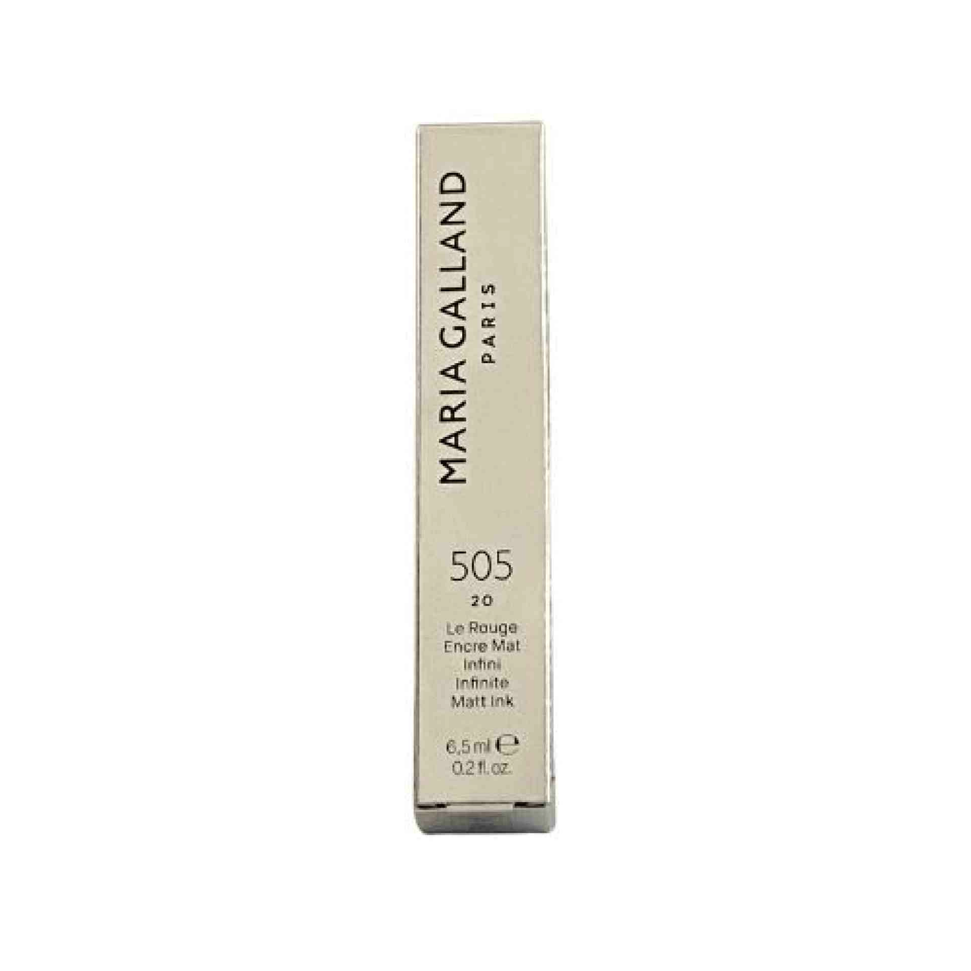 505 Le Rouge Ecre Mat Infini 7 ml - Labial formato gloss - Maria Galland ®