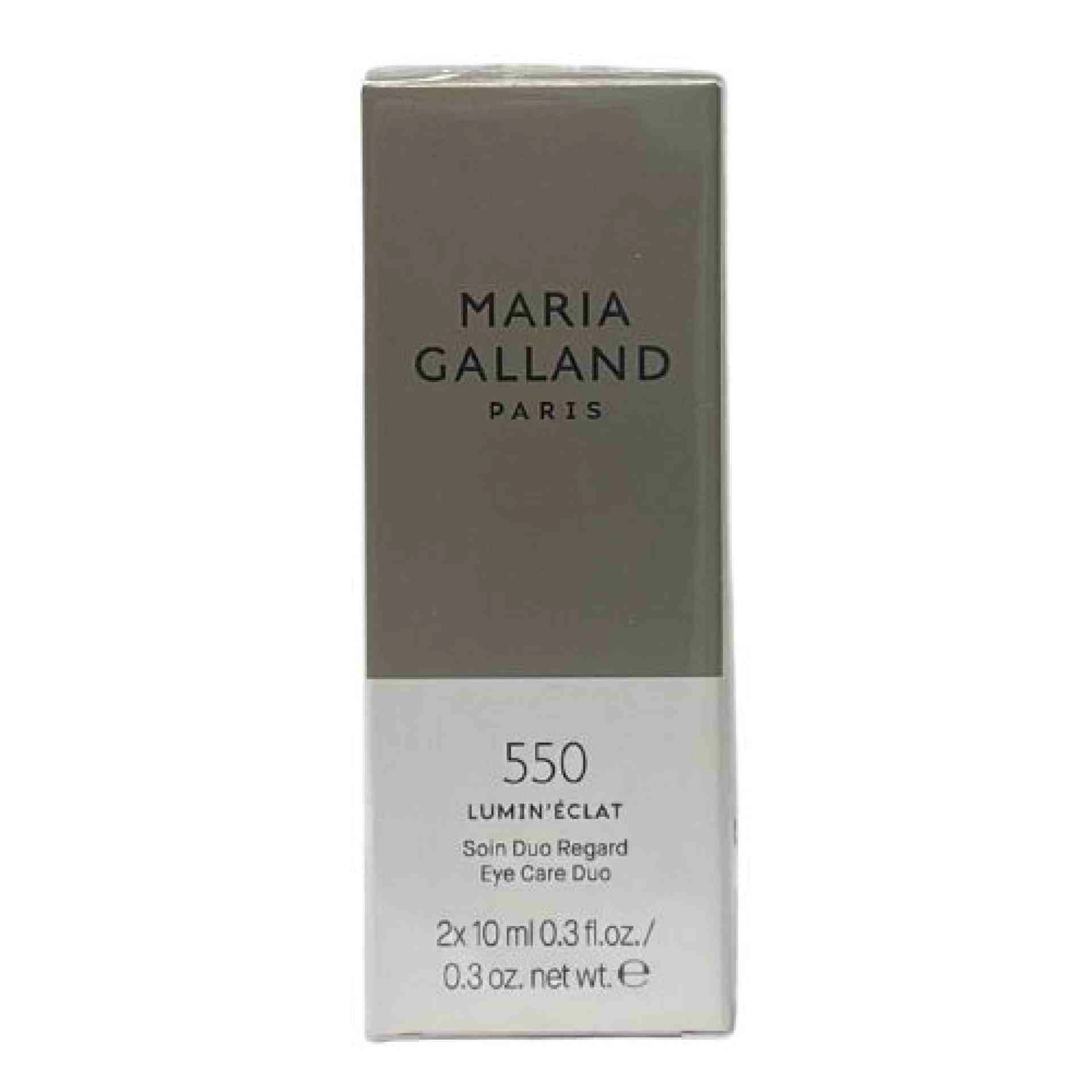 550 Soin Duo Regard Eye Care Duo | Dúo Cuidado de Ojos 2x10ml - Lumin'Éclat - Maria Galland ®