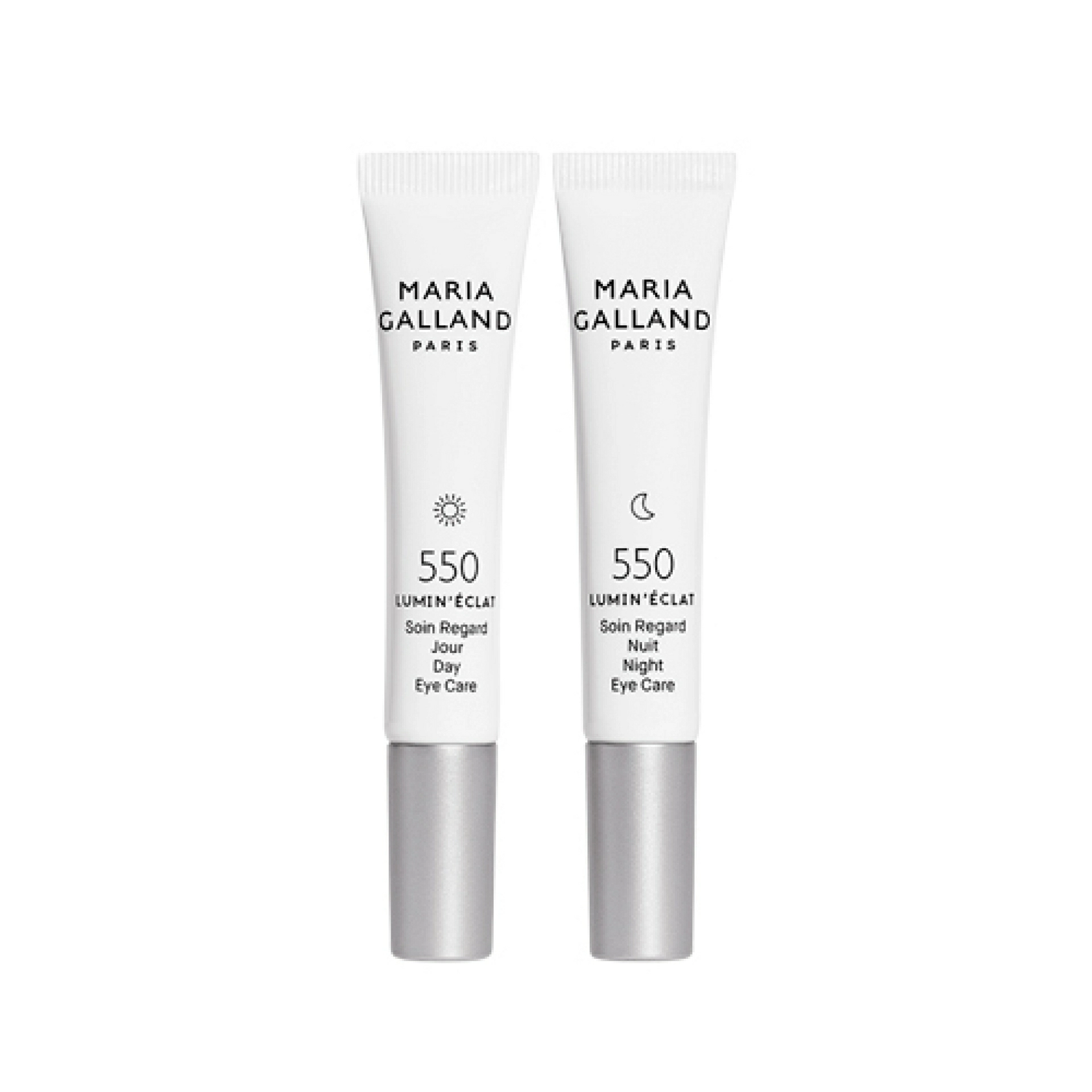 550 Soin Duo Regard Eye Care Duo | Dúo Cuidado de Ojos 2x10ml - Lumin'Éclat - Maria Galland ®