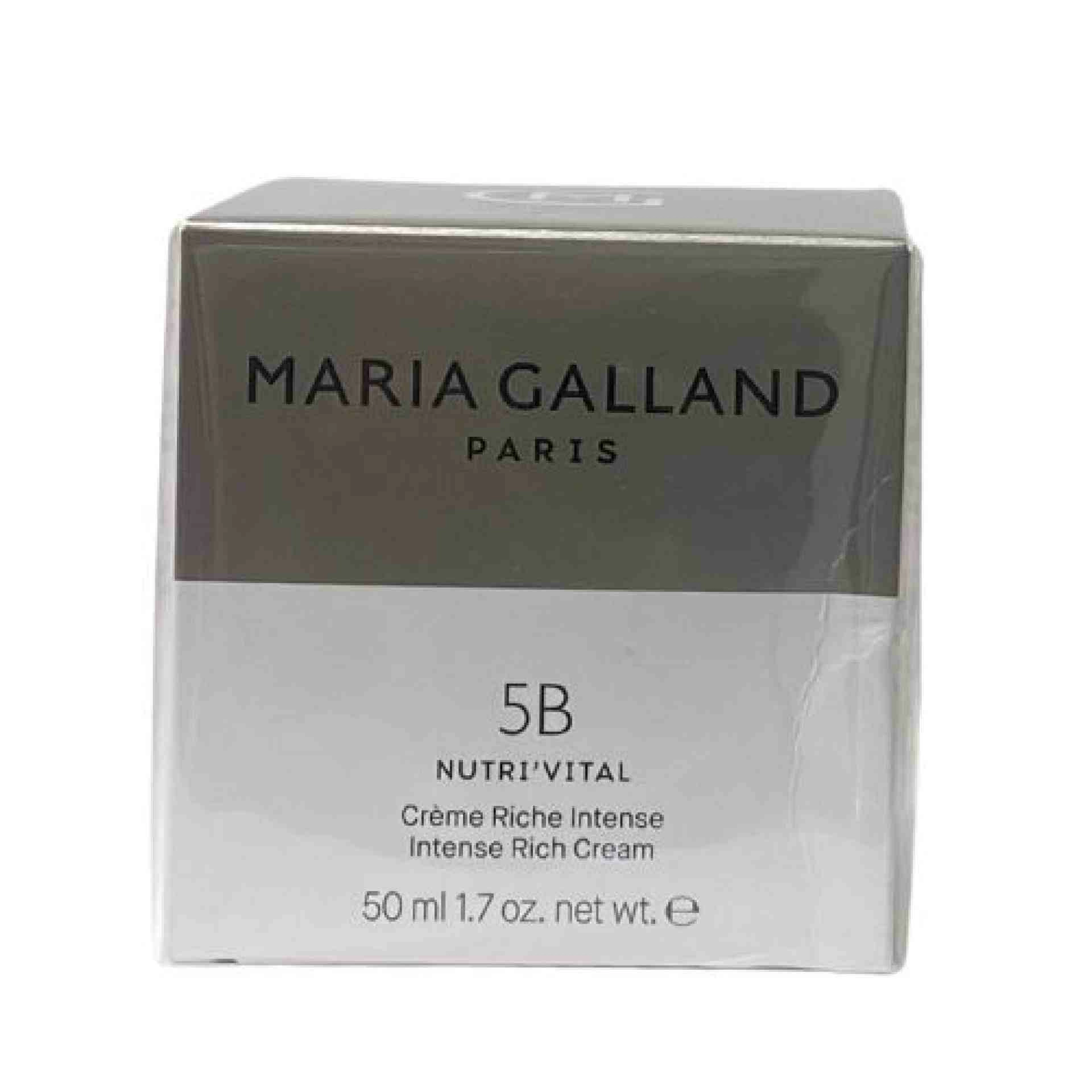 5B Crème Riche Intense | Crema de Noche para Piel muy Seca 50 ml - Nutri'Vital - Maria Galland ®