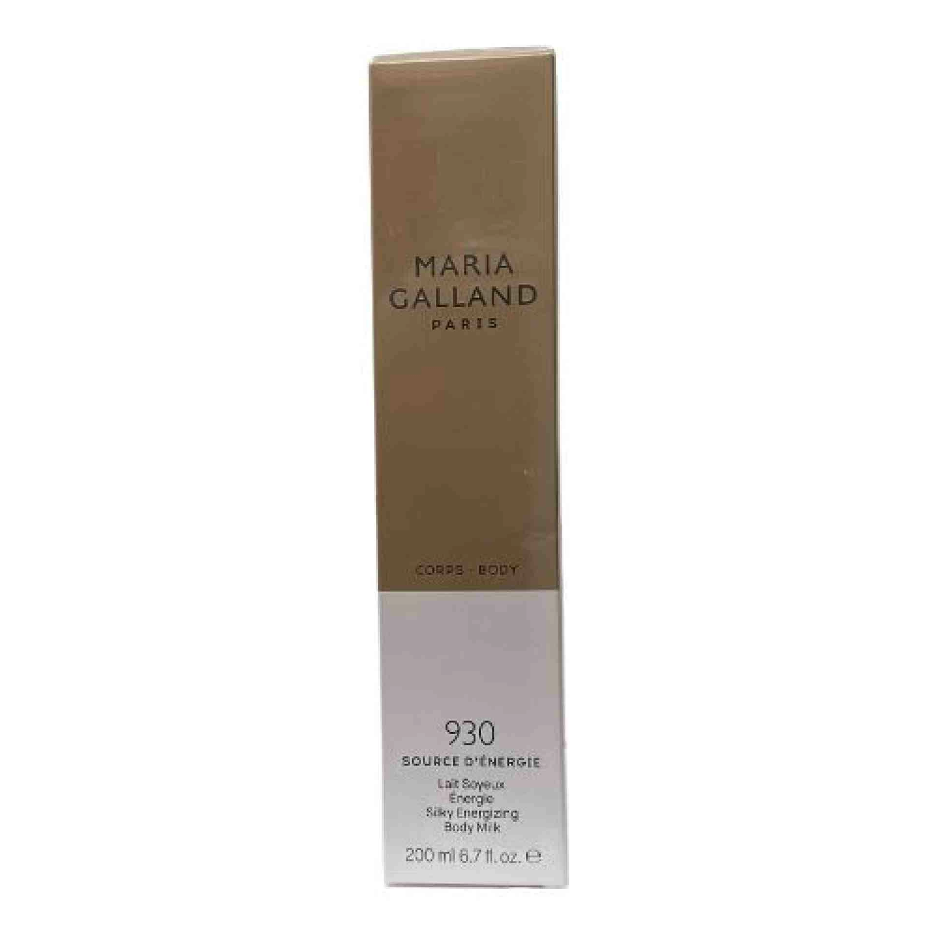 930 Lait Soyeux Énergie | Leche corporal hidratante 200 ml - Source D'Énergie - Maria Galland ®