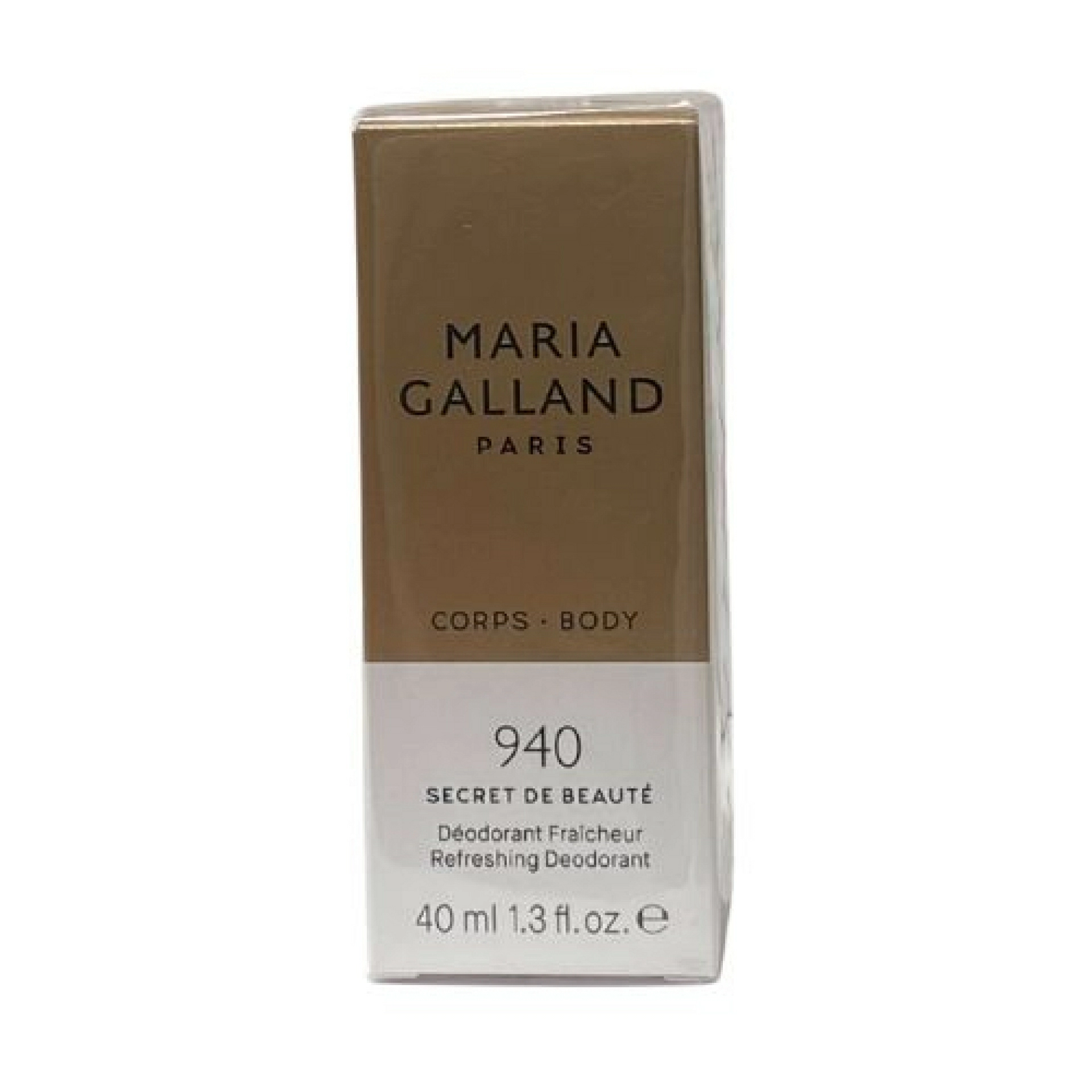 940 Déodorant Fraîcheur | Desodorante refrescante 40ml - Secret de Beauté - Maria Galland ®