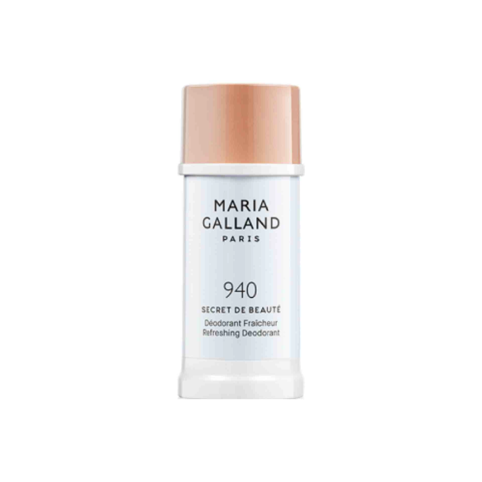 940 Déodorant Fraîcheur | Desodorante refrescante 40ml - Secret de Beauté - Maria Galland ®