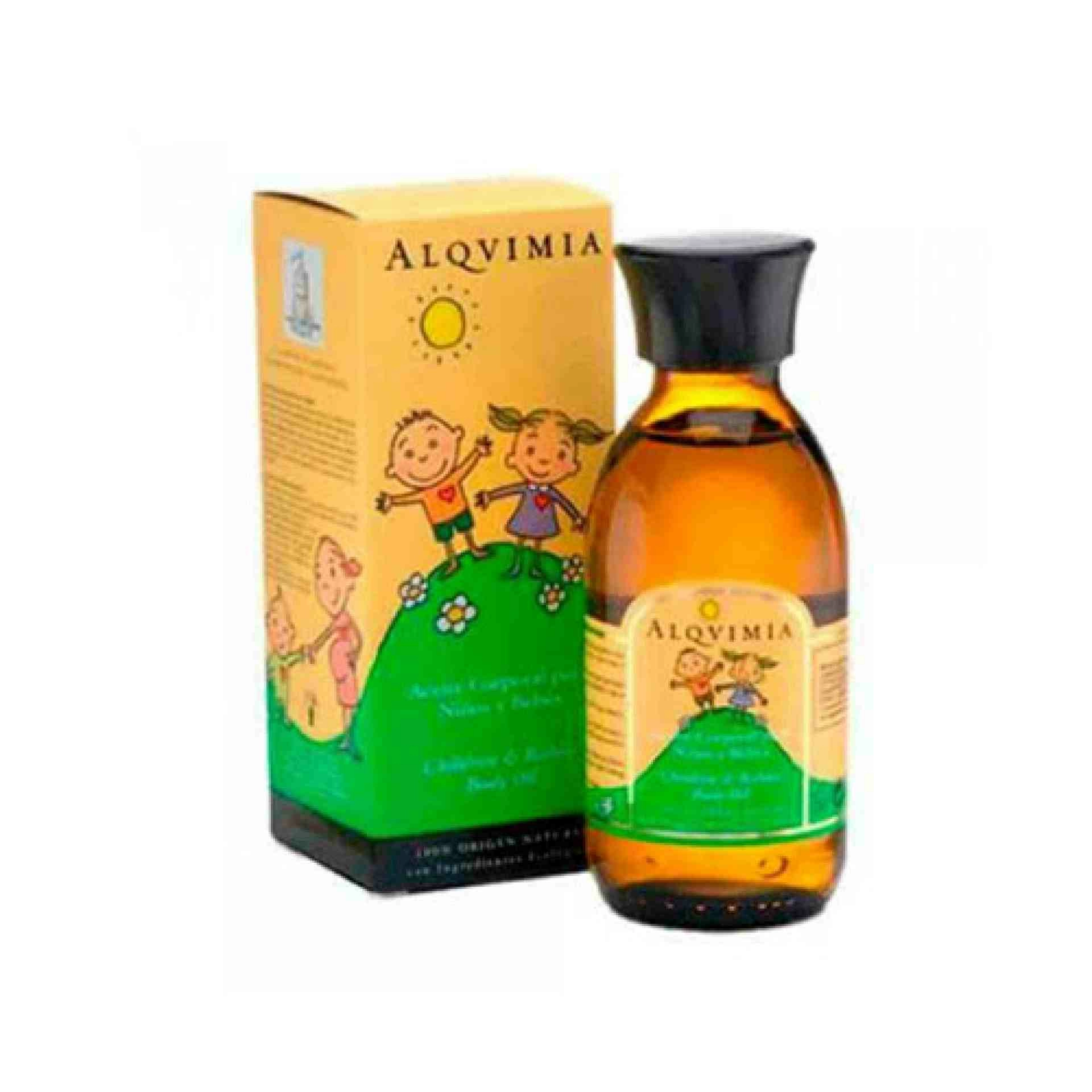 Aceite Corporal para Niños y Bebés I Cuidado infantil 150ml - Alqvimia ®