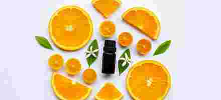 Aceite esencial de naranja para la cara