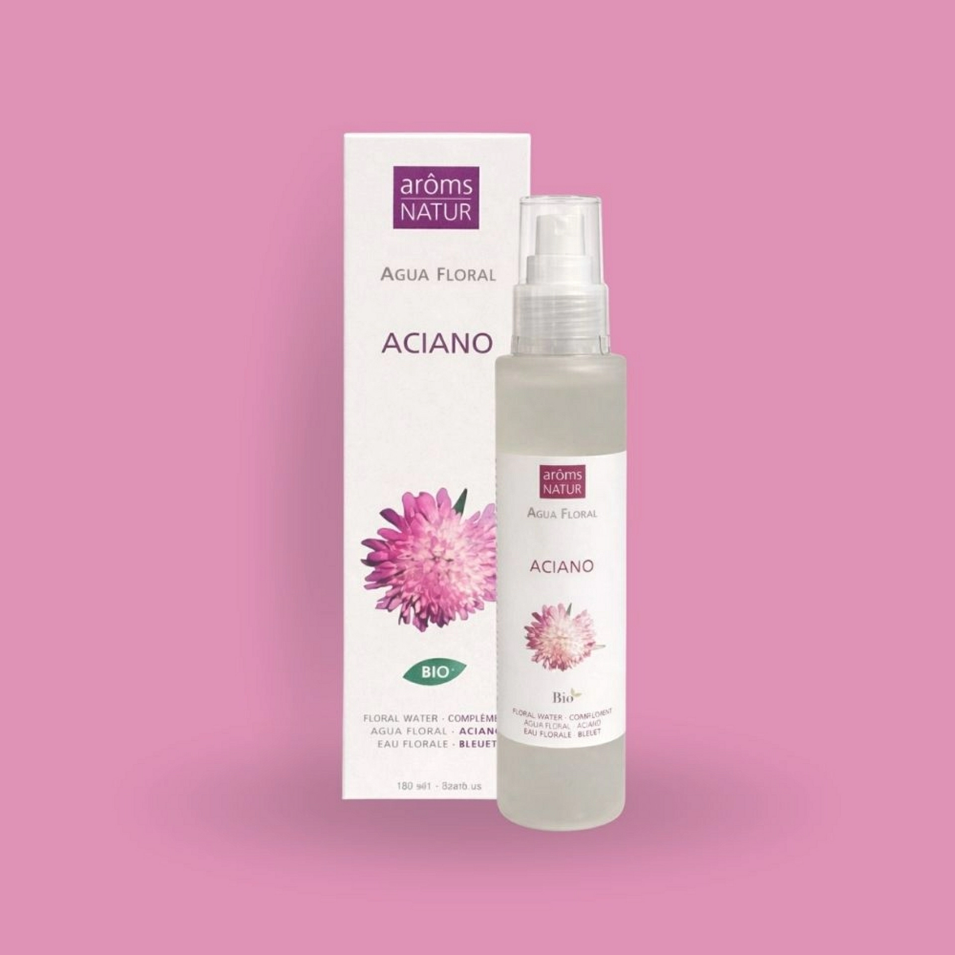 Aciano | Agua floral antiséptica 100ml - Hidrolatos - Arôms Natur ®