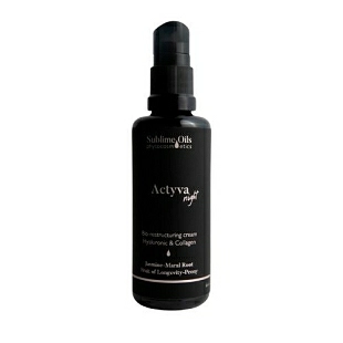 Actyva Night Cream | Crema de Noche Reafirmante y Redensificante  50ml - Sublime Oils ®