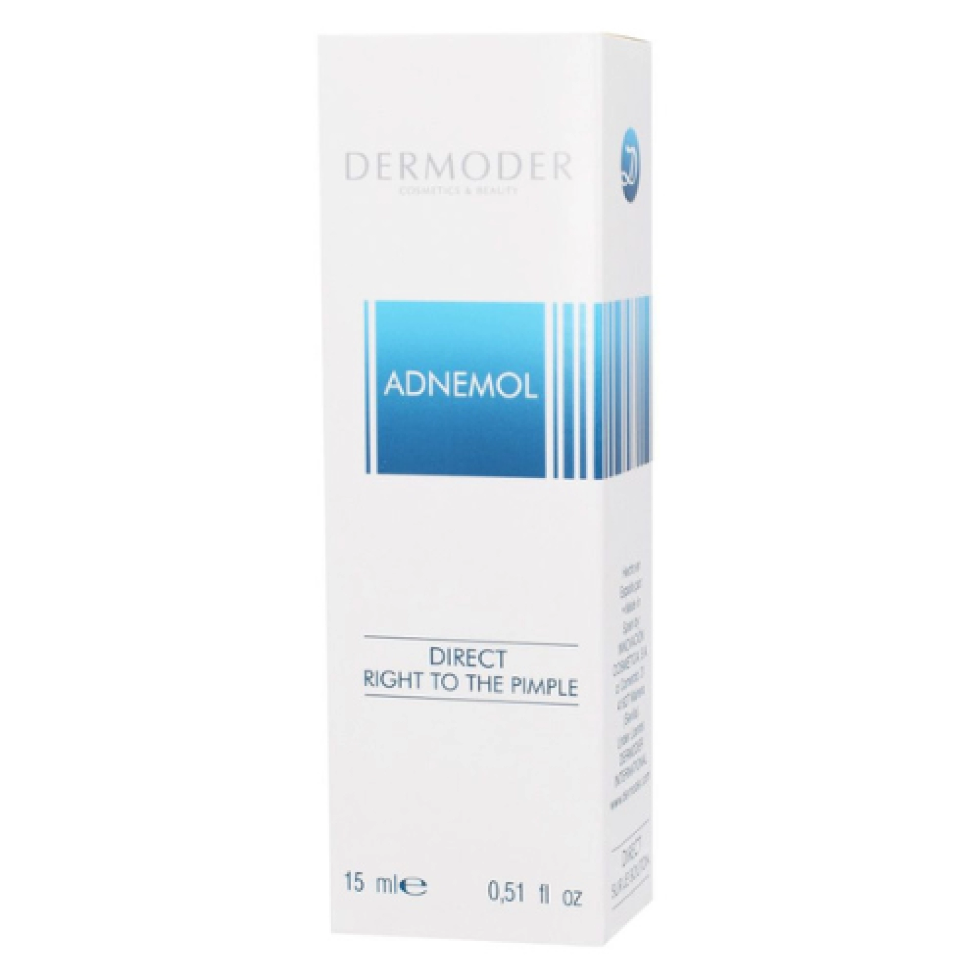 Adnemol Direct | Crema Específica para Granos y Espinillas - 15ml - Adnemol - Dermoder ®