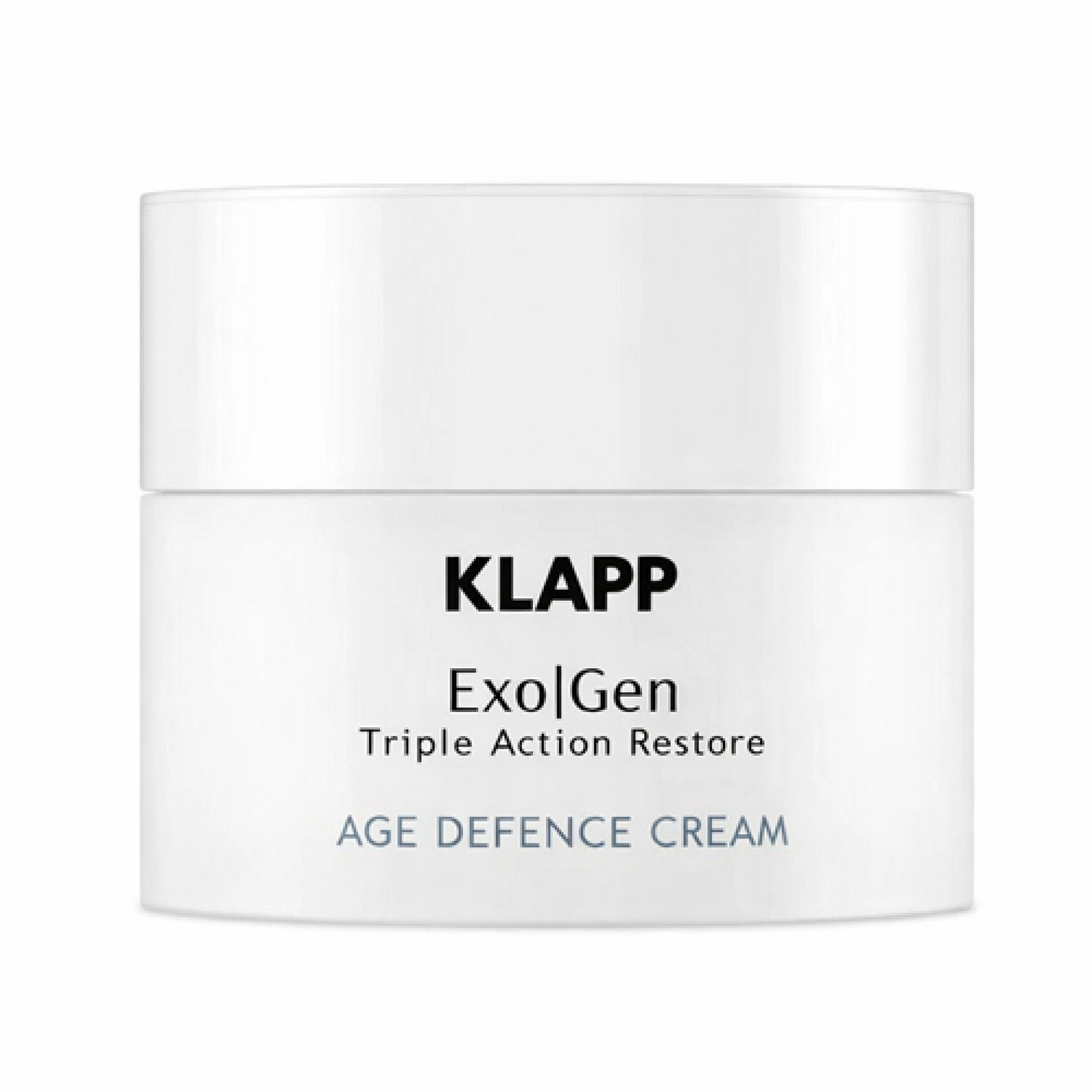Age Defence Cream | Crema restauradora y antiedad de triple acción 50ml - Exo|Gen - Klapp ®