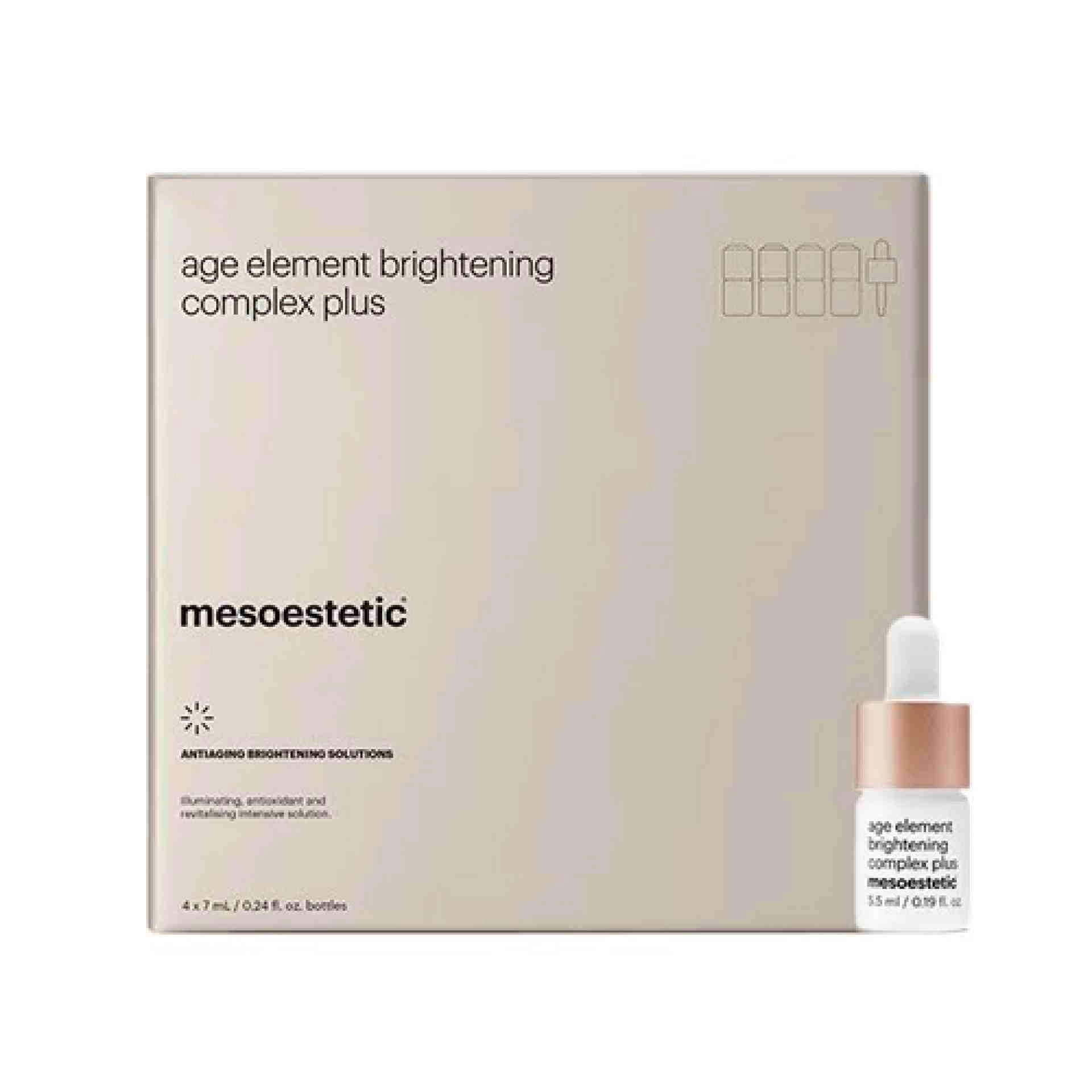 age element brightening complex | serum 4x5,5ml - antiaging brightening solutions - mesoestetic ®