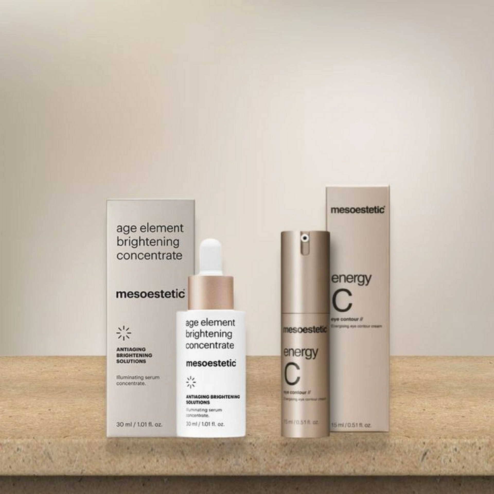 age element brightening concentrate | serum 30ml - antiaging brightening solutions - mesoestetic ®