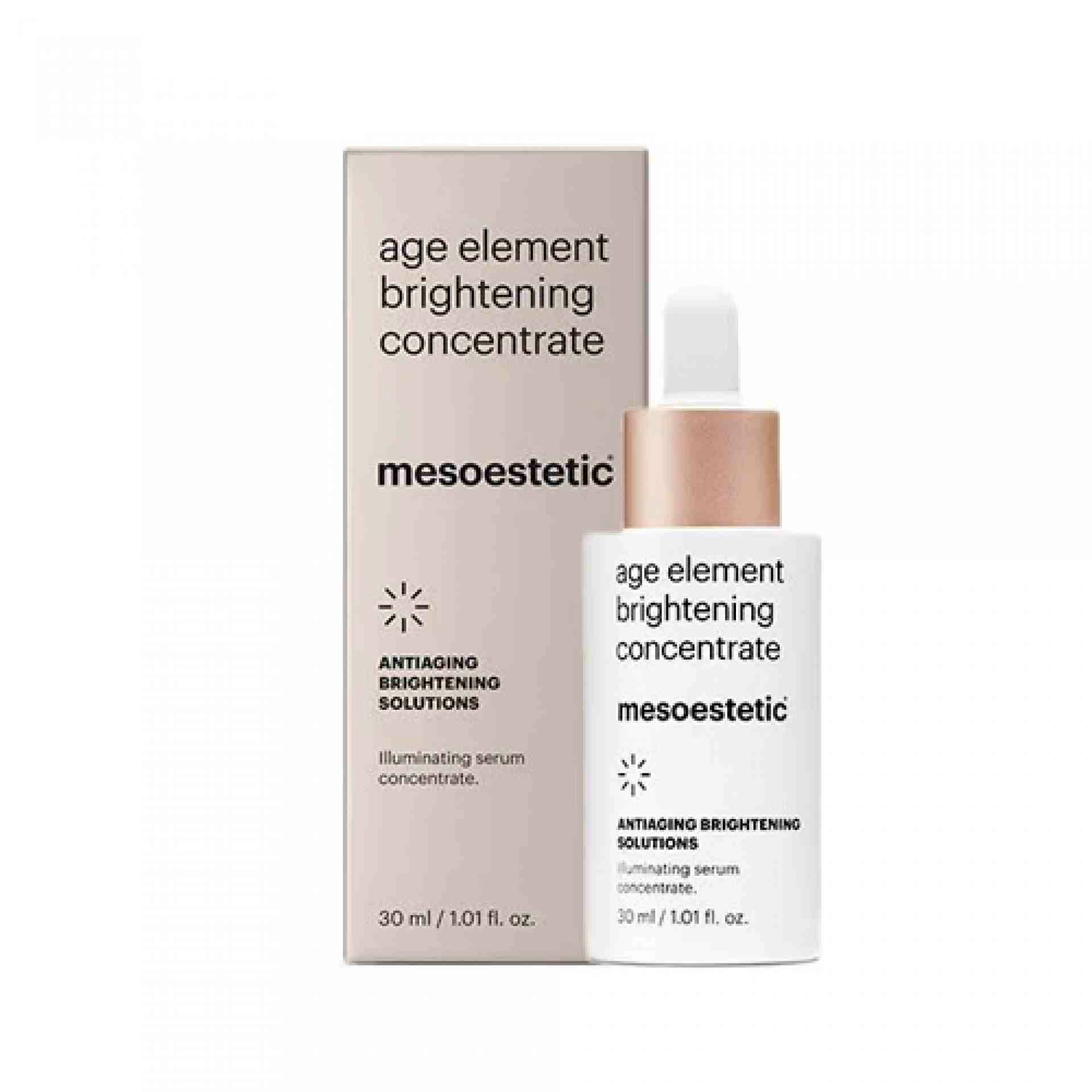 age element brightening concentrate | serum 30ml - antiaging brightening solutions - mesoestetic ®