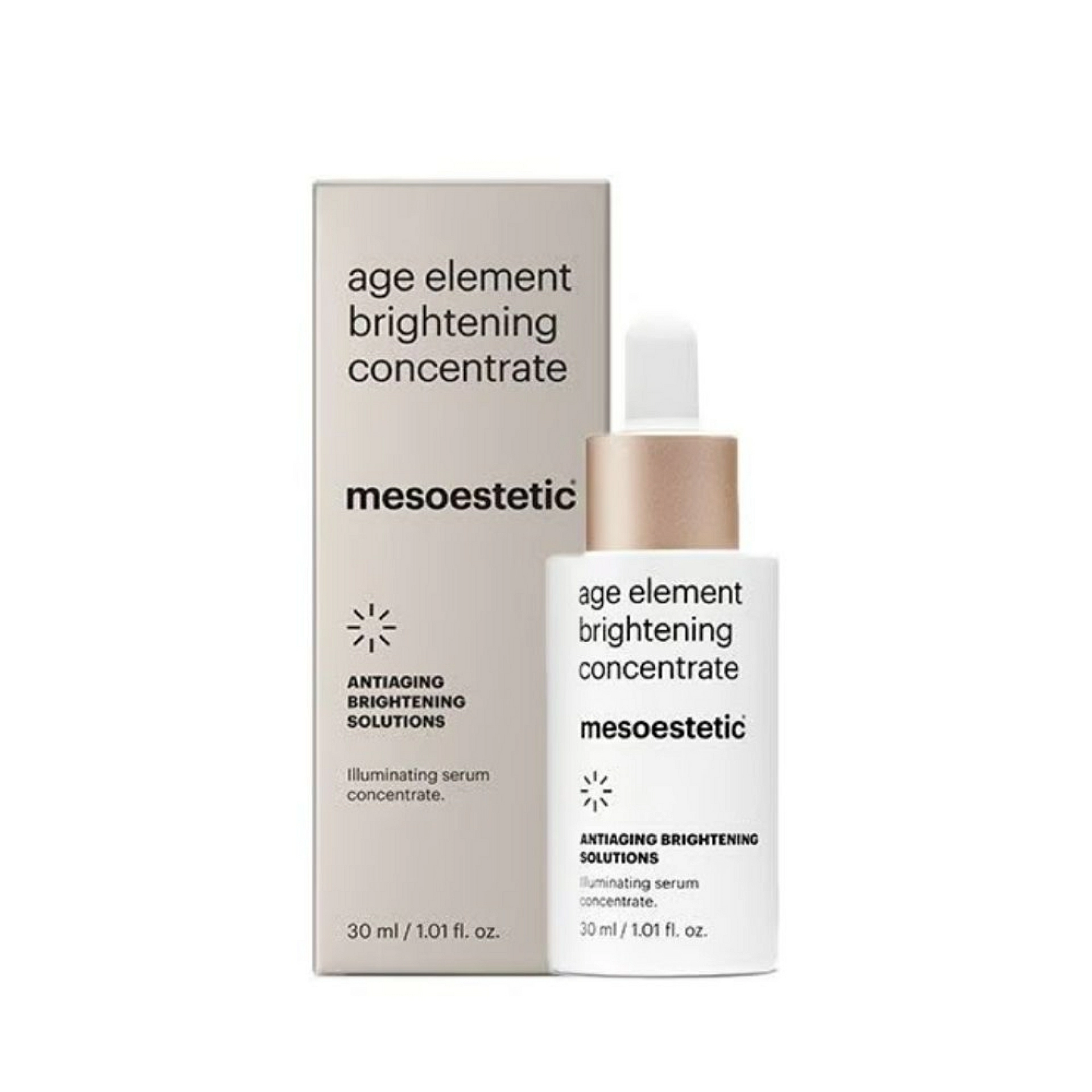age element brightening concentrate | serum 30ml - antiaging brightening solutions - mesoestetic ®