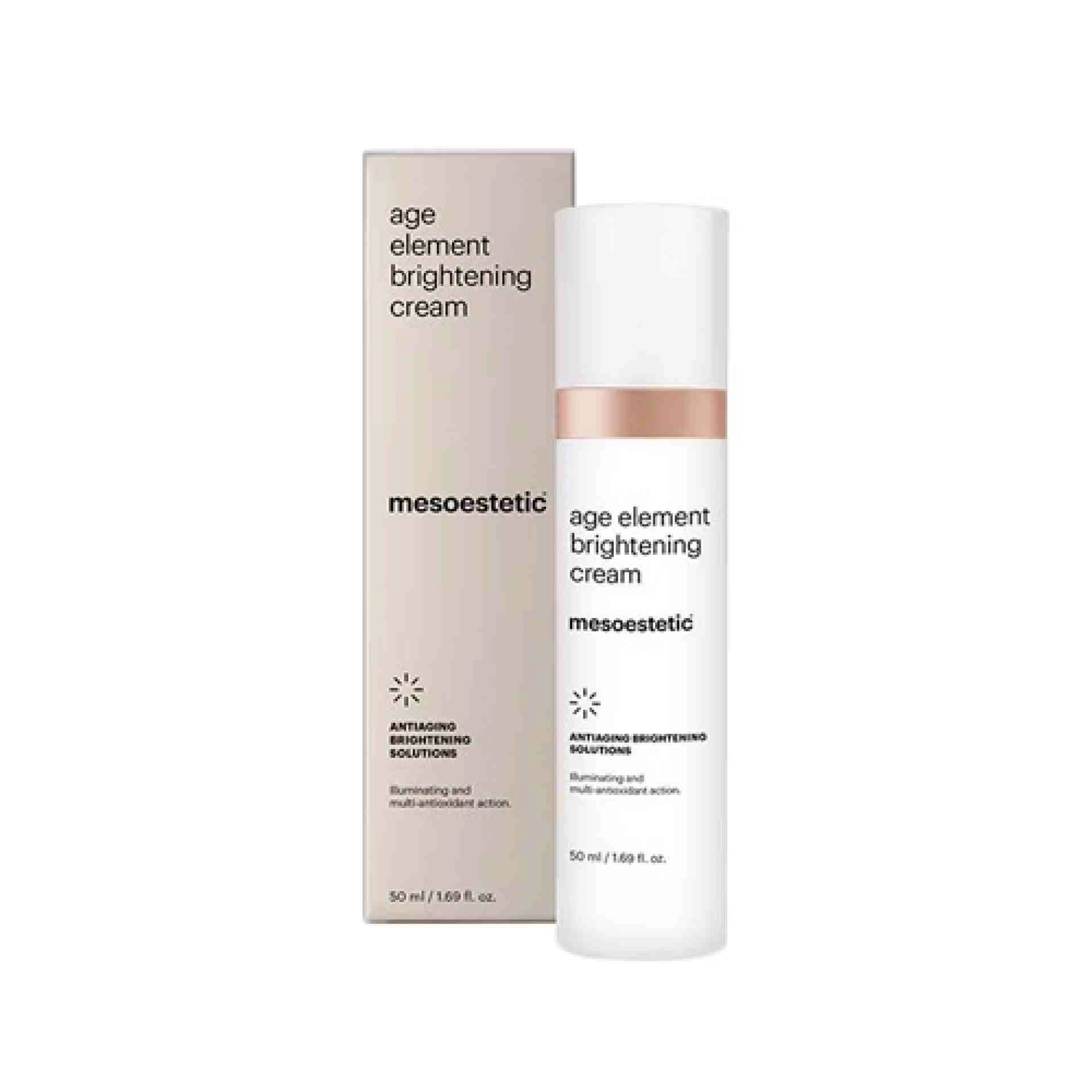 age element brightening cream | crema 50ml - antiaging brightening solutions - mesoestetic ®