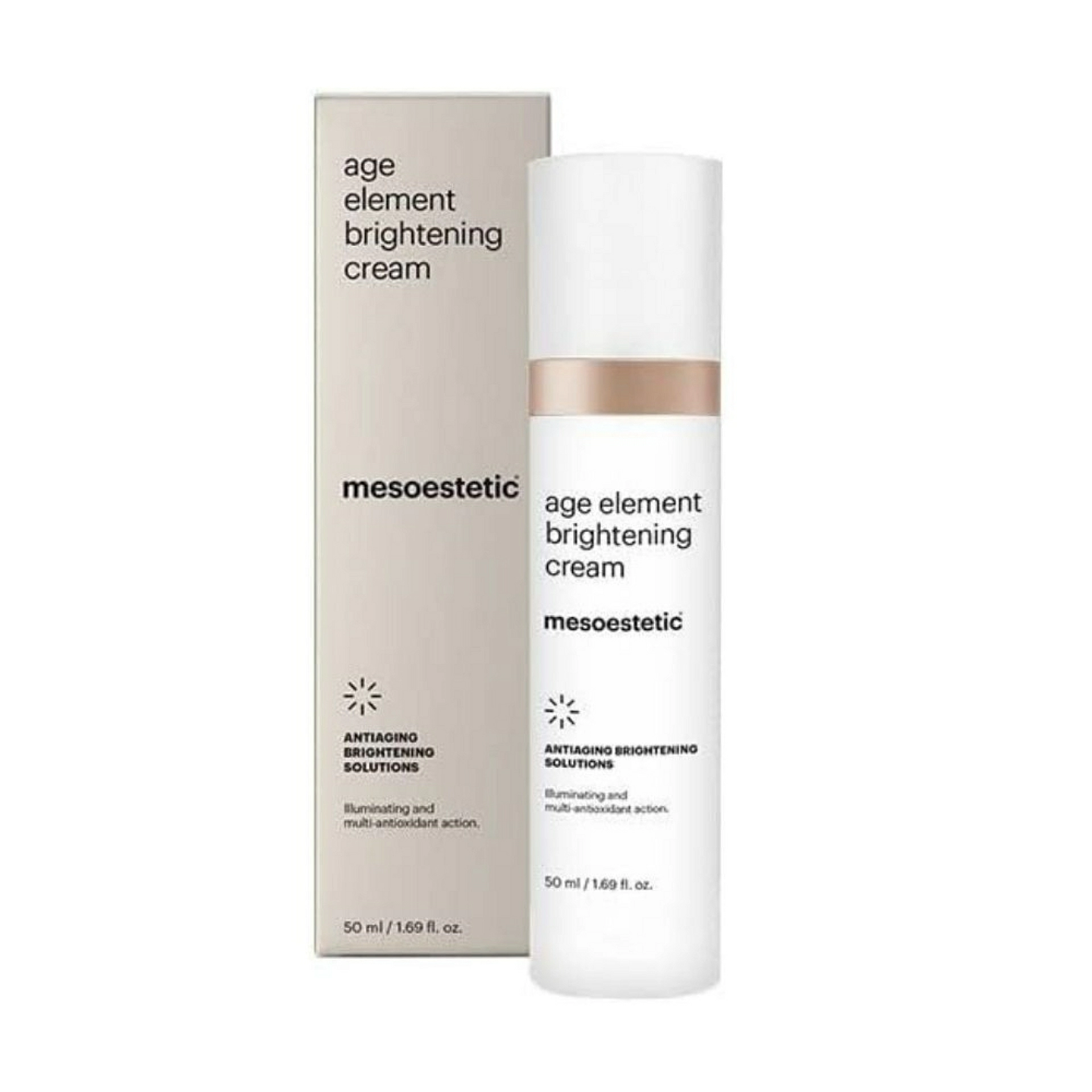 age element brightening cream | crema 50ml - antiaging brightening solutions - mesoestetic ®