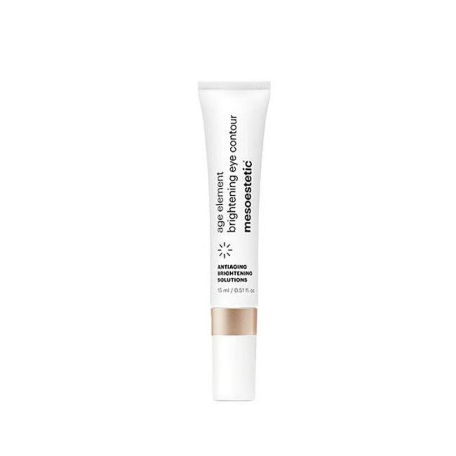 age element brightening eye contour | contorno de ojos 15ml - antiaging brightening solutions - mesoestetic ®