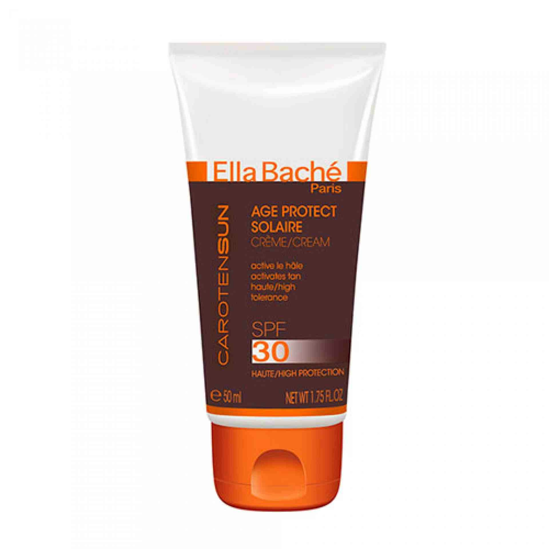 Age Protect Solaire SPF 30 | Crema solar - Carotensun - Ella Baché ®