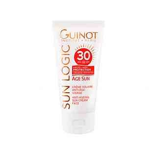 Age Sun Crème Solaire Anti-Âge Visage | Crema Solar 50ml - Sun Logic - Guinot ®