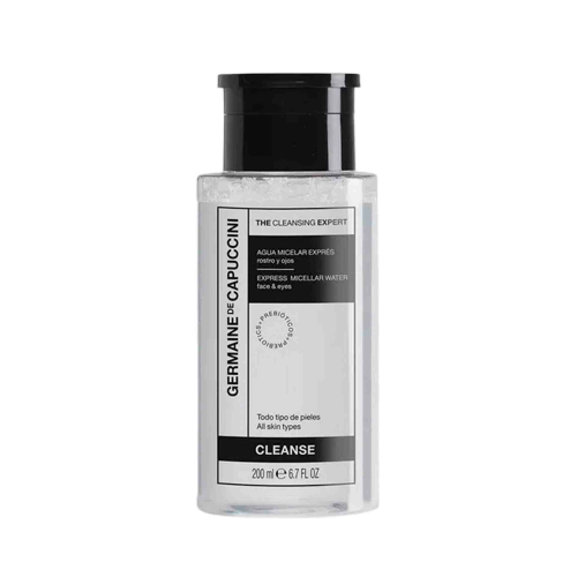 Agua Micelar Exprés Rostro/Ojos 200ml - The Cleansing Expert - Germaine de Capuccini ®