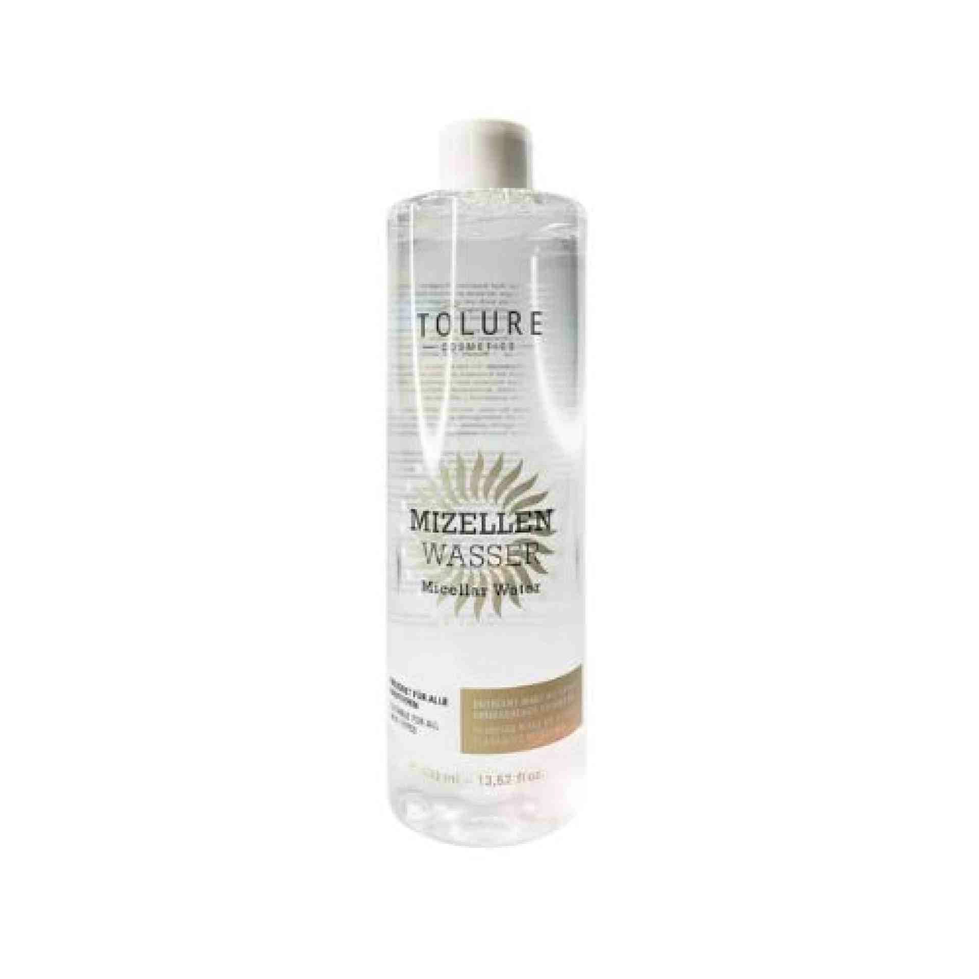 Agua Micelar - Mizellen Wasser 400ml - Tolure Cosmetics ®