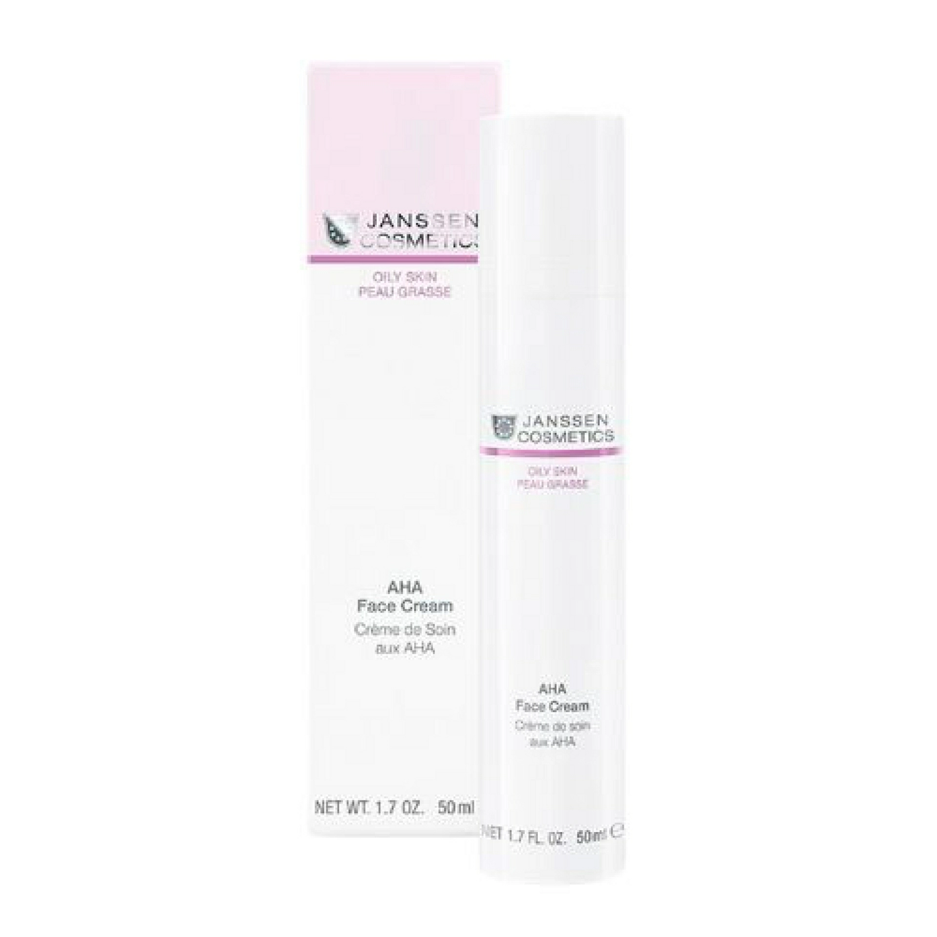 AHA Face Cream | Crema de Cuidado AHA 50 ml - Piel Grasa - Janssen Cosmetics ®