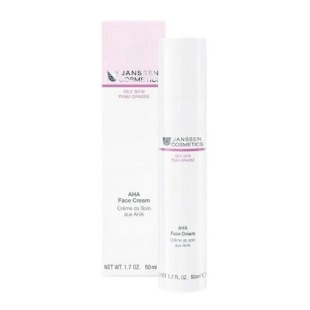 AHA Face Cream | Crema de Cuidado AHA 50 ml - Piel Grasa - Janssen Cosmetics ®
