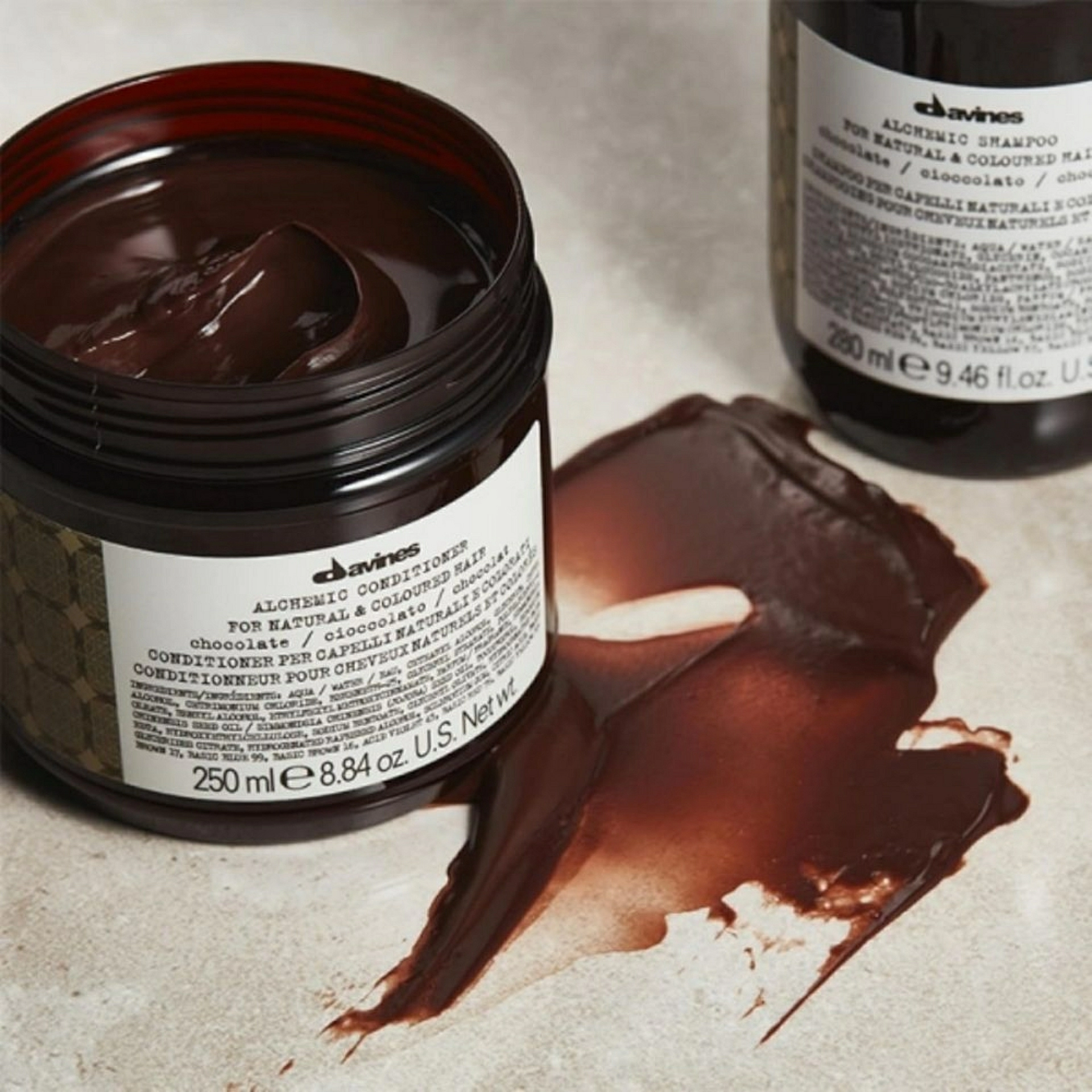 ALCHEMIC ACONDICIONADOR CHOCOLATE | Acondicionador pelo oscuro 250ml - Alchemic - Davines ®