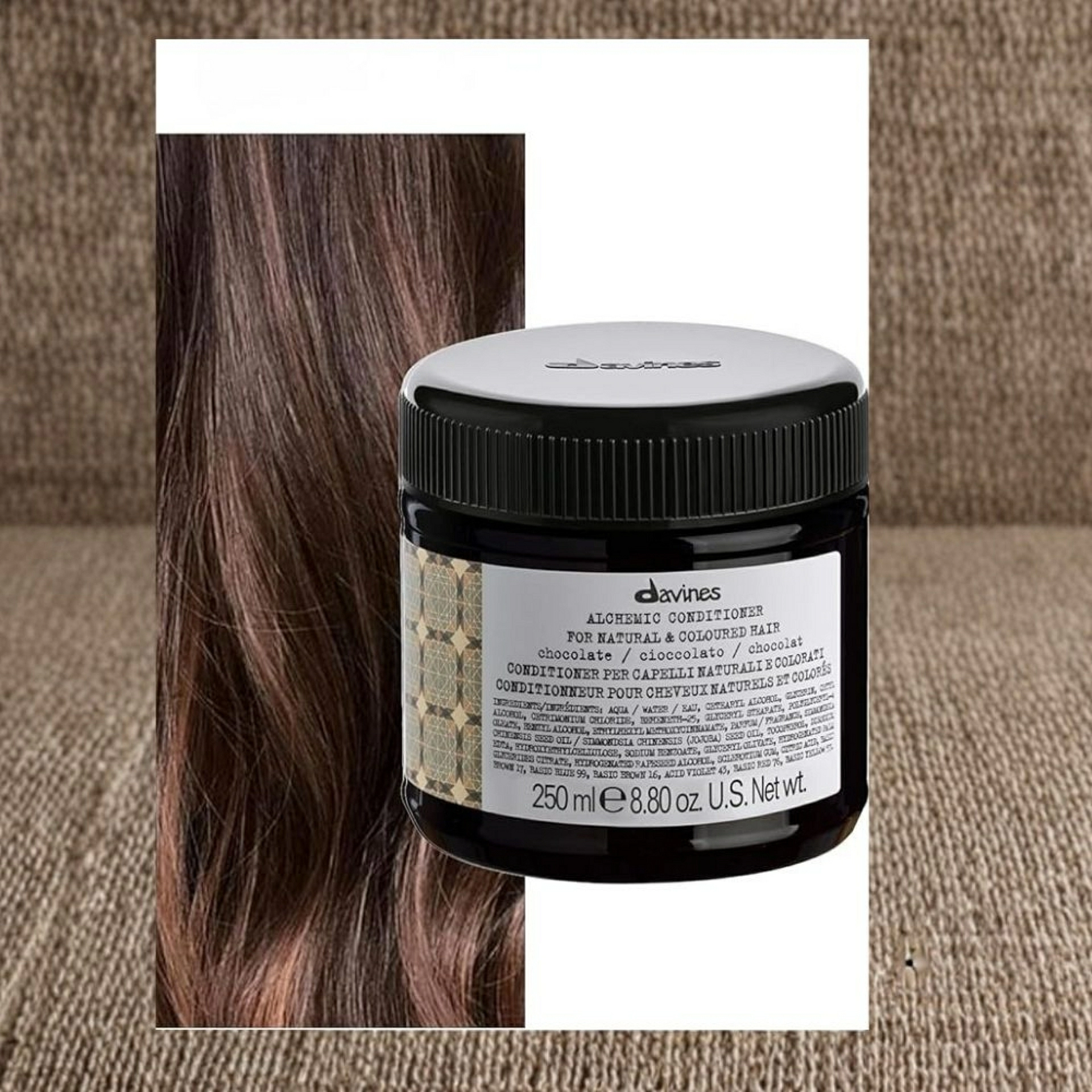ALCHEMIC ACONDICIONADOR CHOCOLATE | Acondicionador pelo oscuro 250ml - Alchemic - Davines ®