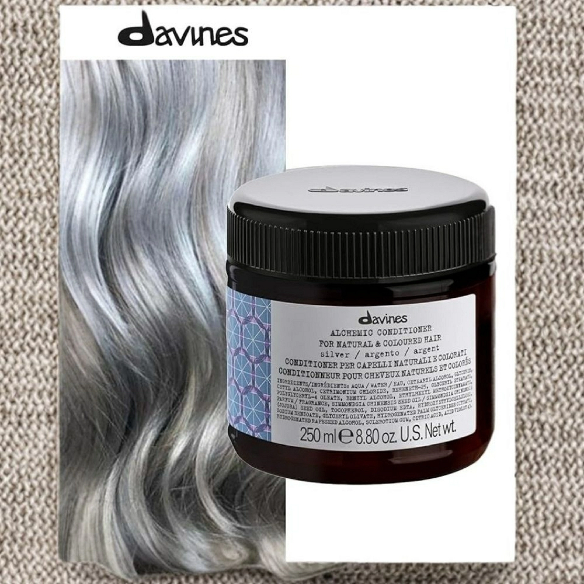 ALCHEMIC ACONDICIONADOR SILVER | Acondicionador pelo rubio platino - Alchemic - Davines ®