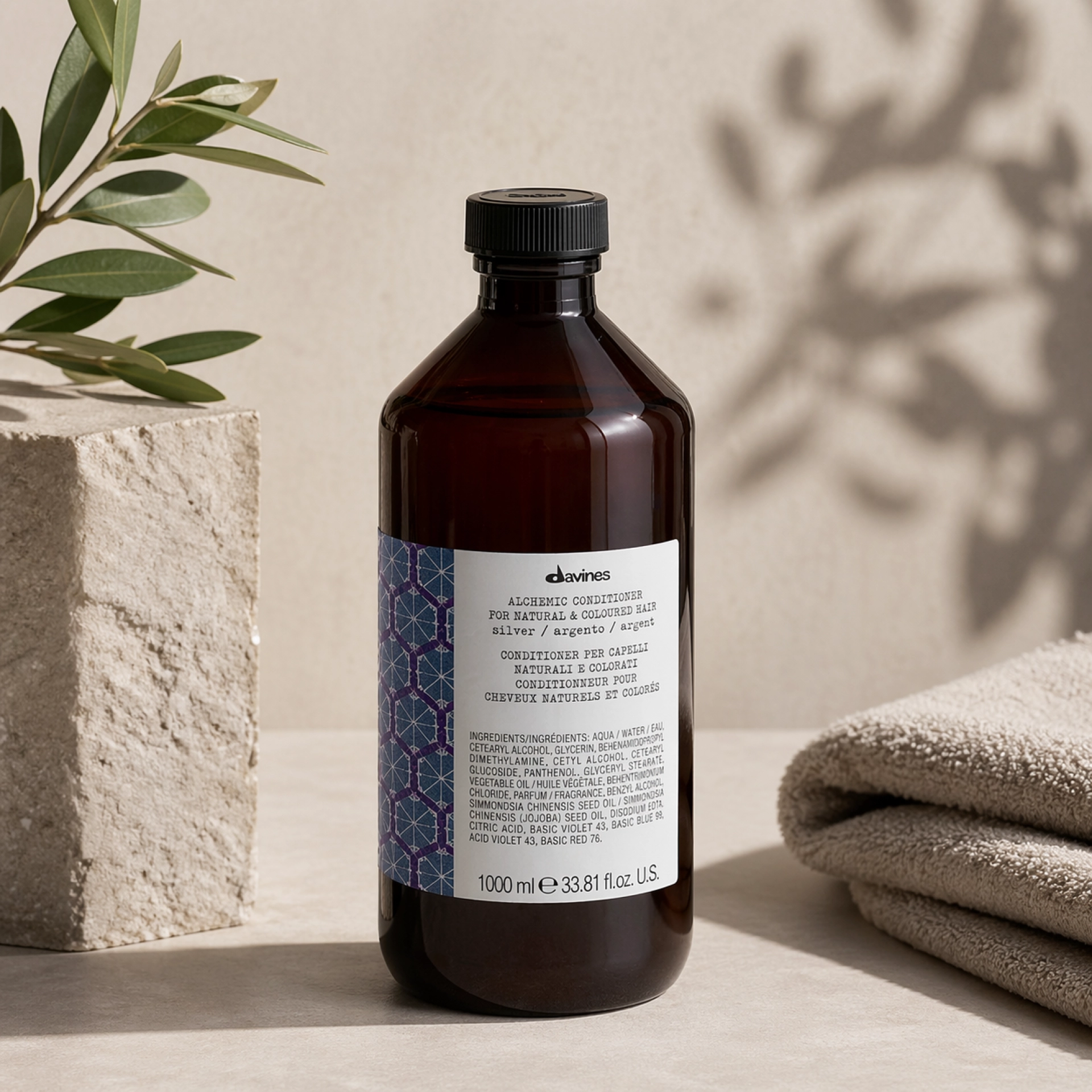 ALCHEMIC ACONDICIONADOR SILVER | Acondicionador pelo rubio platino - Alchemic - Davines ®