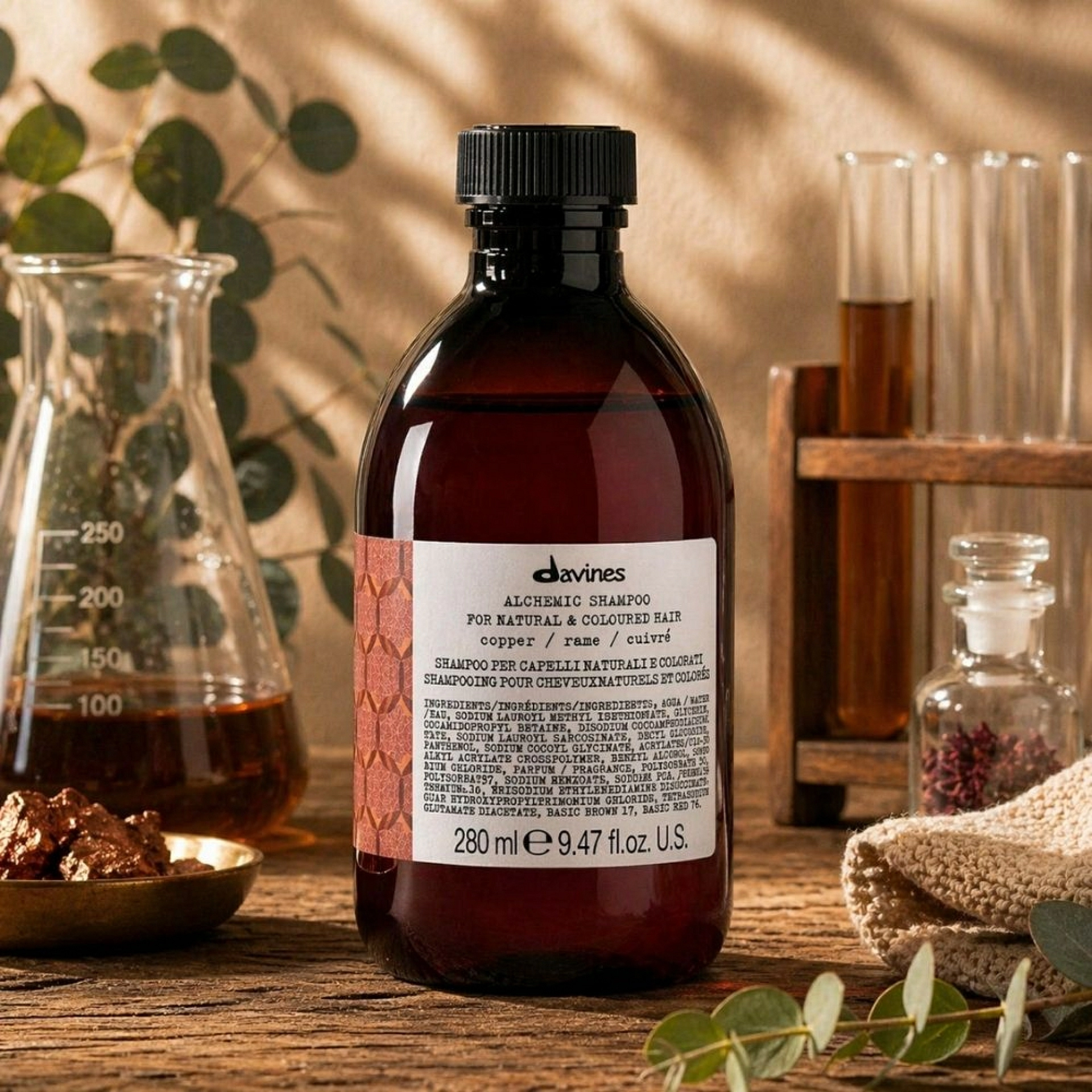 ALCHEMIC CHAMPU COPPER | Champú para pelo cobrizo 280ml - Alchemic - Davines ®