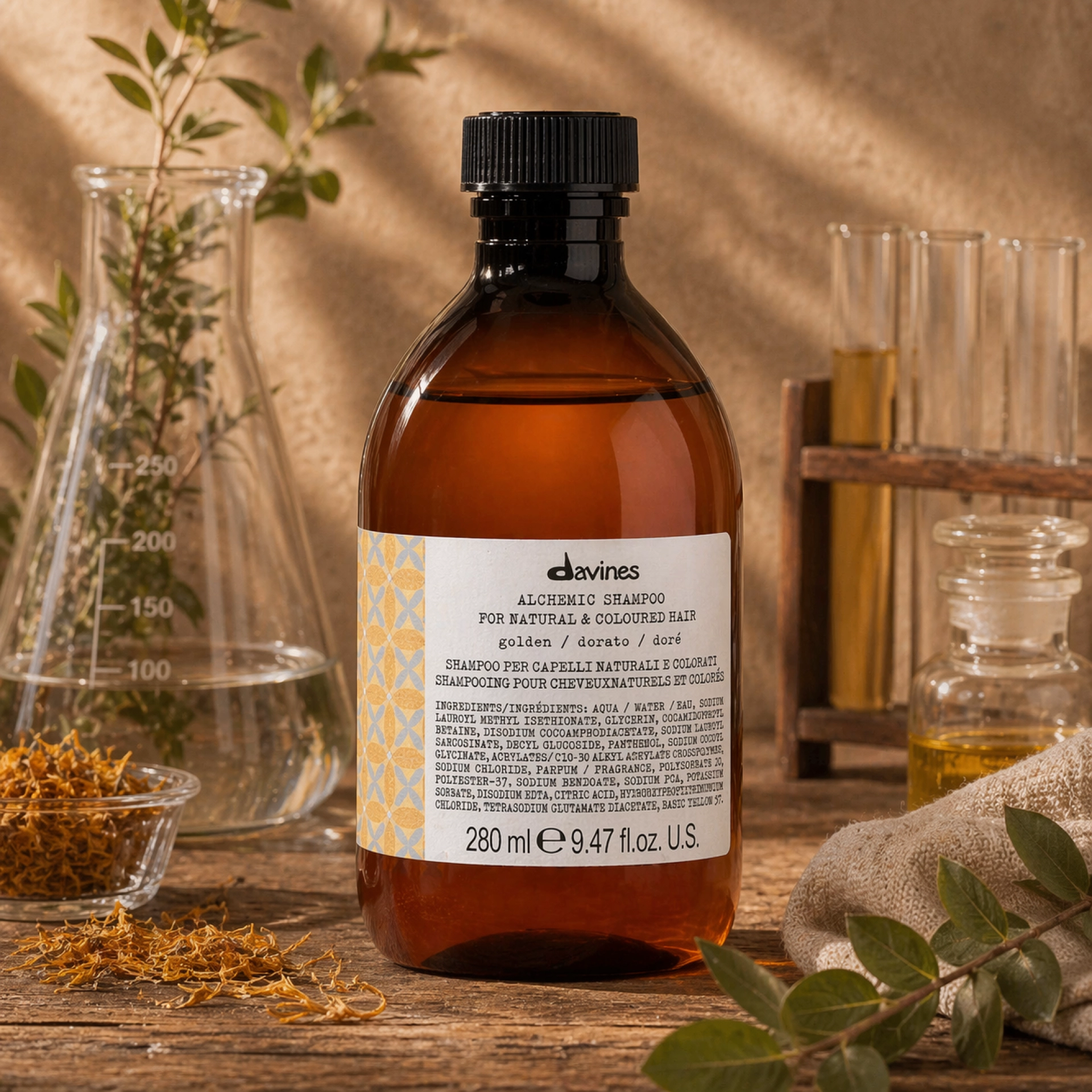 ALCHEMIC CHAMPU GOLDEN | Champú pelo dorado 280ml - Alchemic - Davines ®