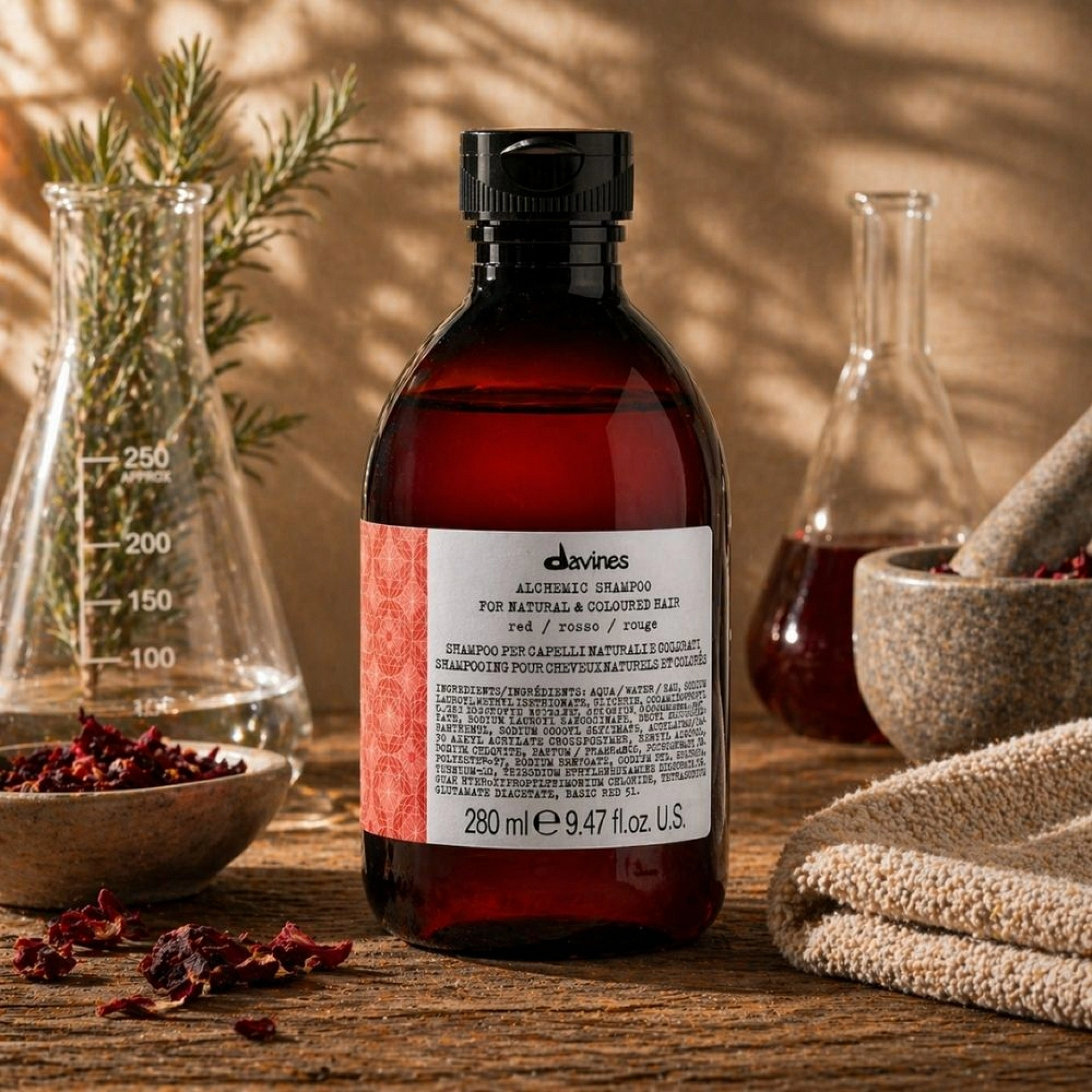 ALCHEMIC CHAMPU RED | Champú pelo rojizo 280ml - Alchemic - Davines ®