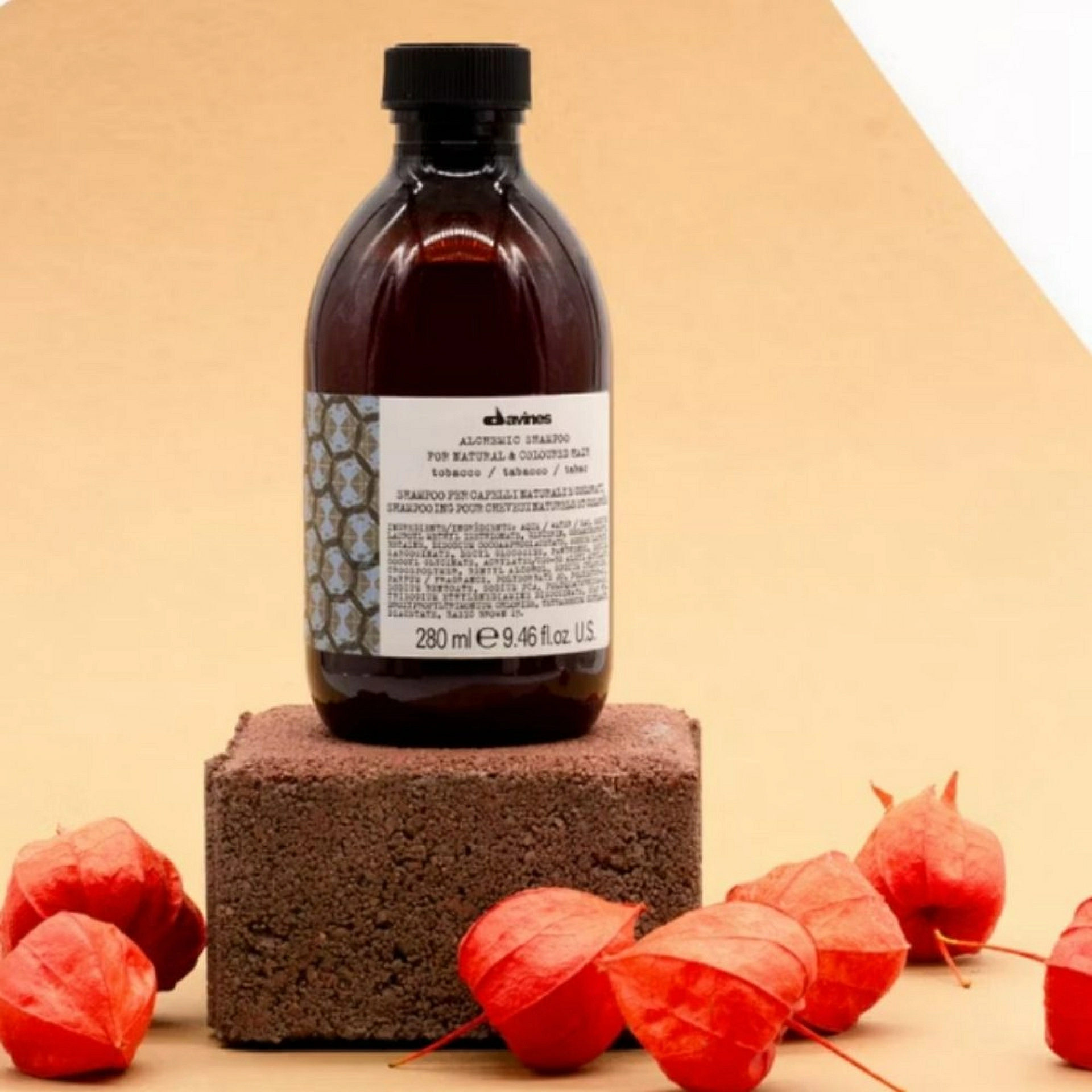 ALCHEMIC CHAMPU TOBACCO | Champú cabello castaño 280ml - Alchemic - Davines ®
