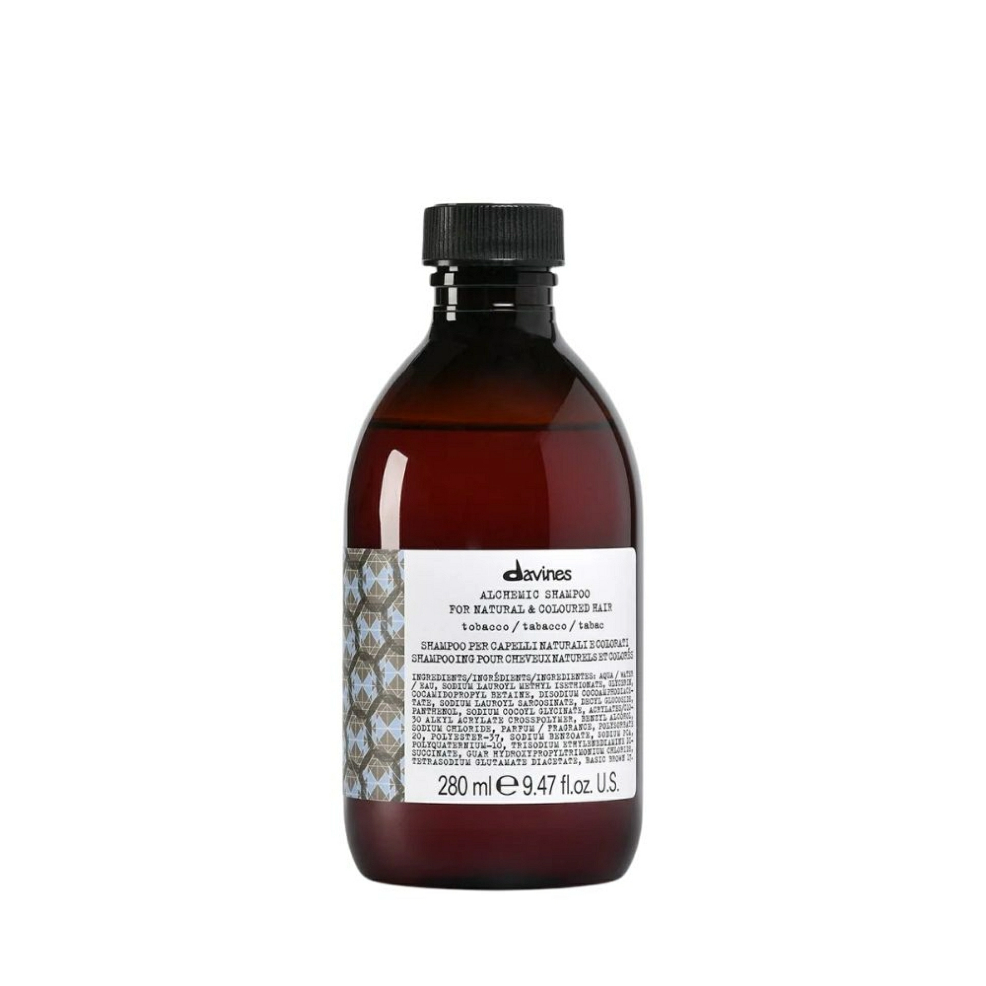 ALCHEMIC CHAMPU TOBACCO | Champú cabello castaño 280ml - Alchemic - Davines ®