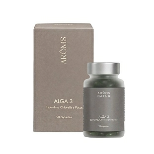 Alga 3 Remineralizante 90 Cápsulas | Revitalizante - Nutricosméticos - Arôms Natur ®