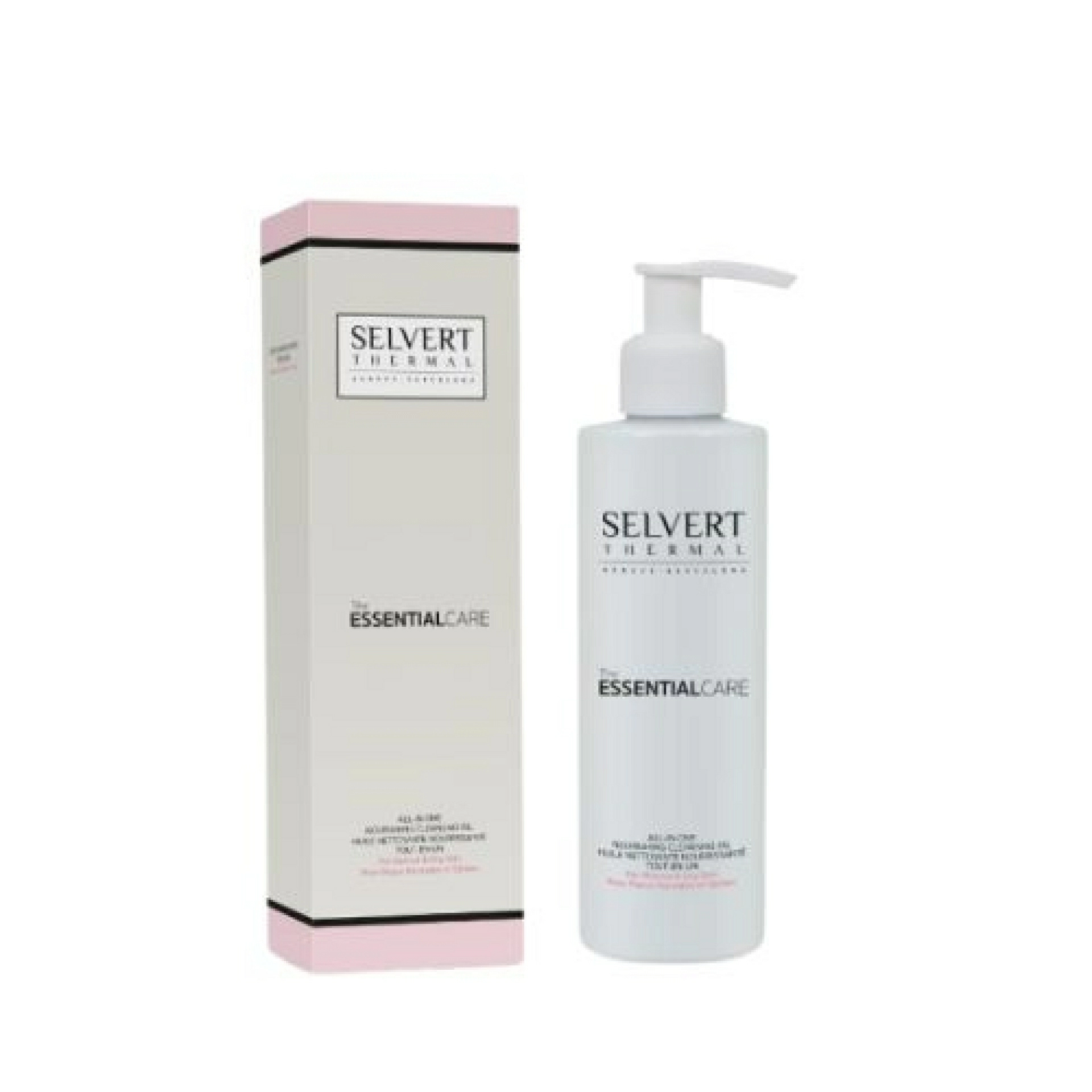 All-in-one Nourishing Cleansing OilFor Normal & Dry Skin | Aceite Limpiador 200 ml - The Essential Care - Selvert Thermal ®