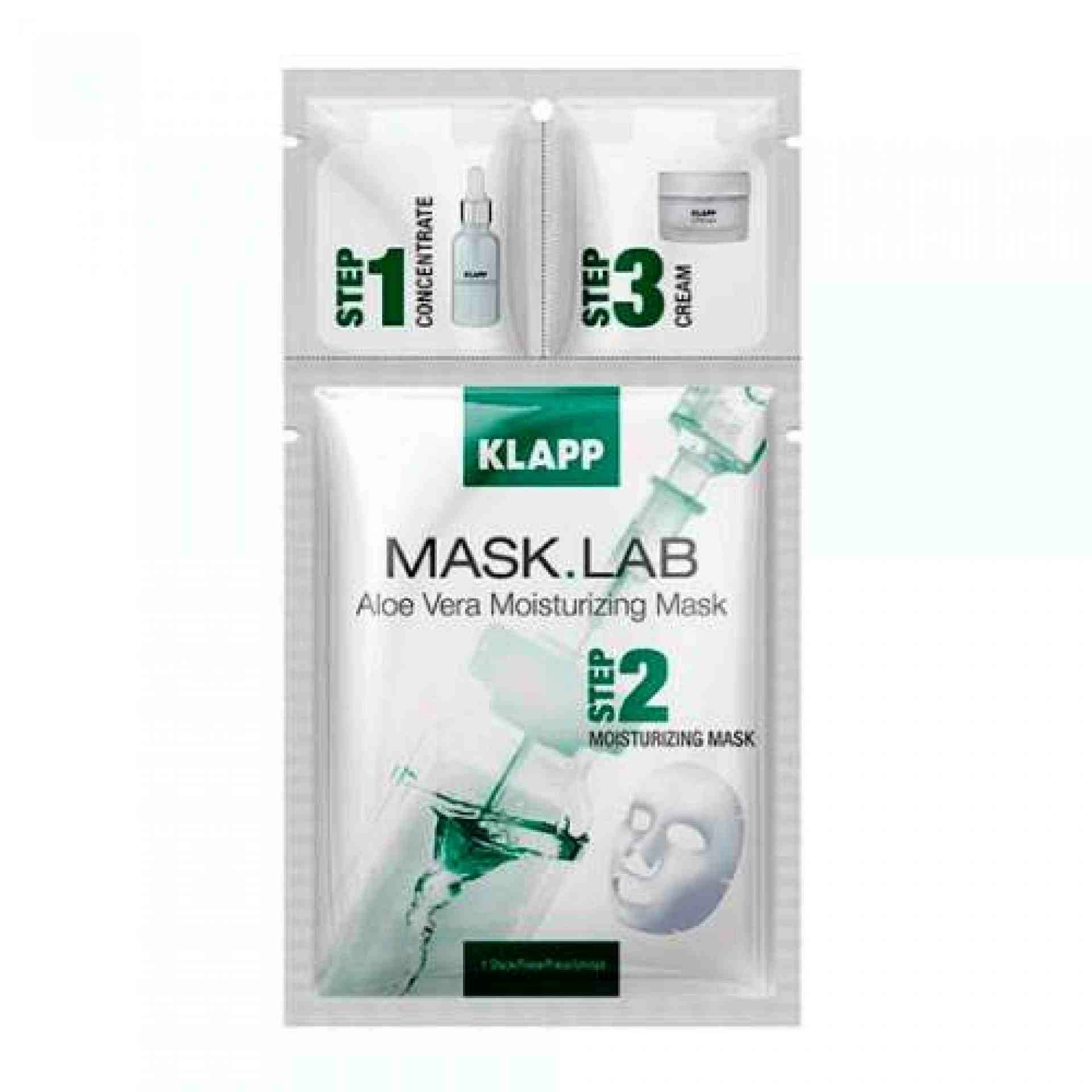 Aloe Vera Moisturizing Mask | Tratamiento Calmante 1 unidad - Mask Lab - Klapp ®