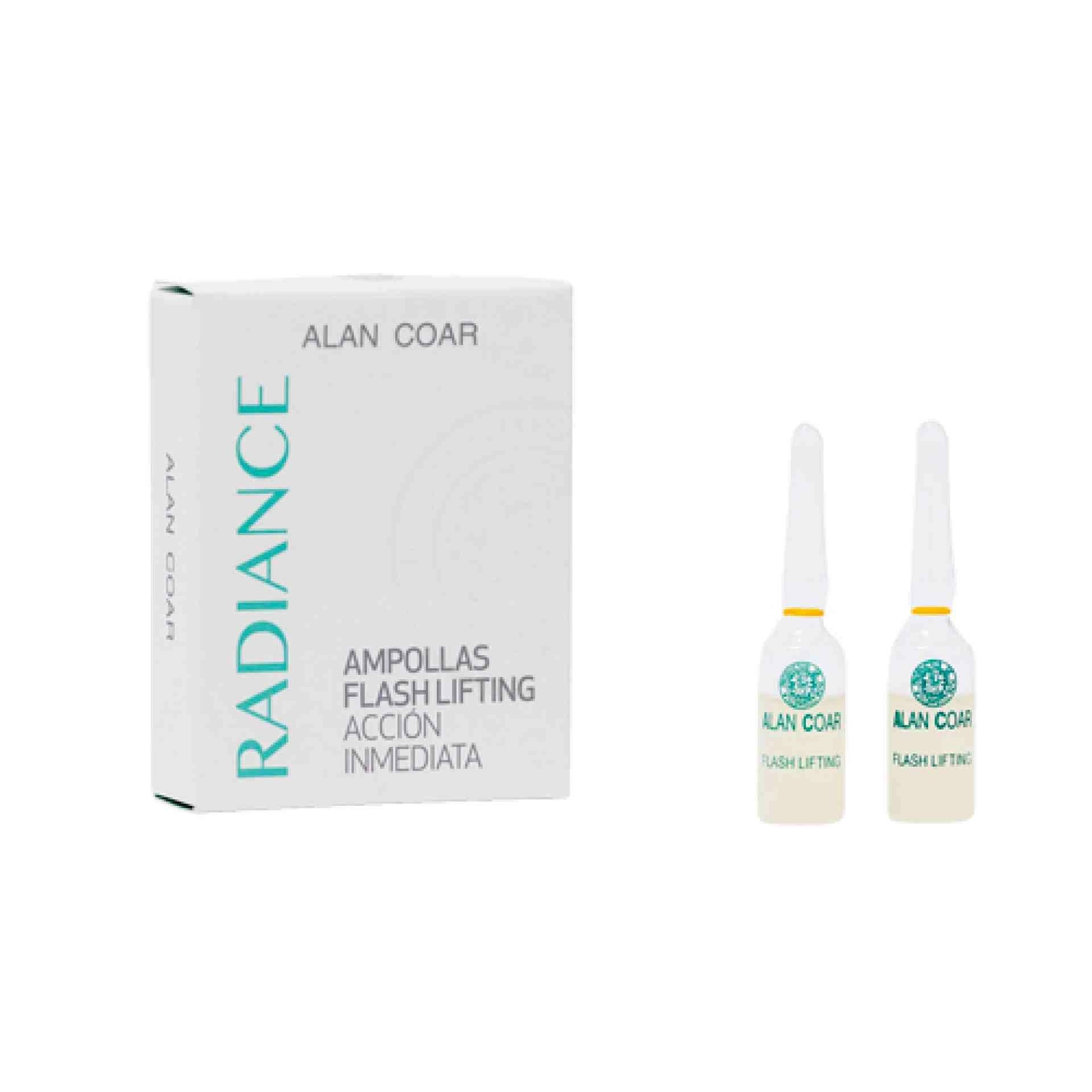 Ampollas Flash Lifting | Ampollas tensoras 2x2,5 ml - Radiance - Alan Coar ®