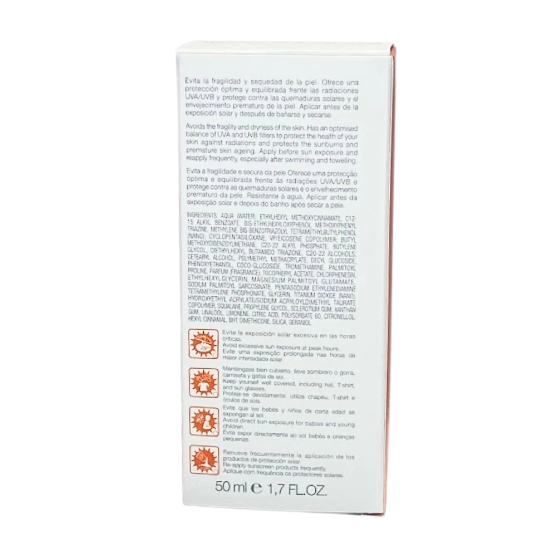 Anti-Age Sun Cream SPF50+ | Protector solar 50ml - Sun Defense - Bruno Vassari ®