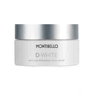 Anti-age Whitening Cream SPF20 | Crema fotoprotectora y blanqueante 50 ml - D-White - Montibello ®