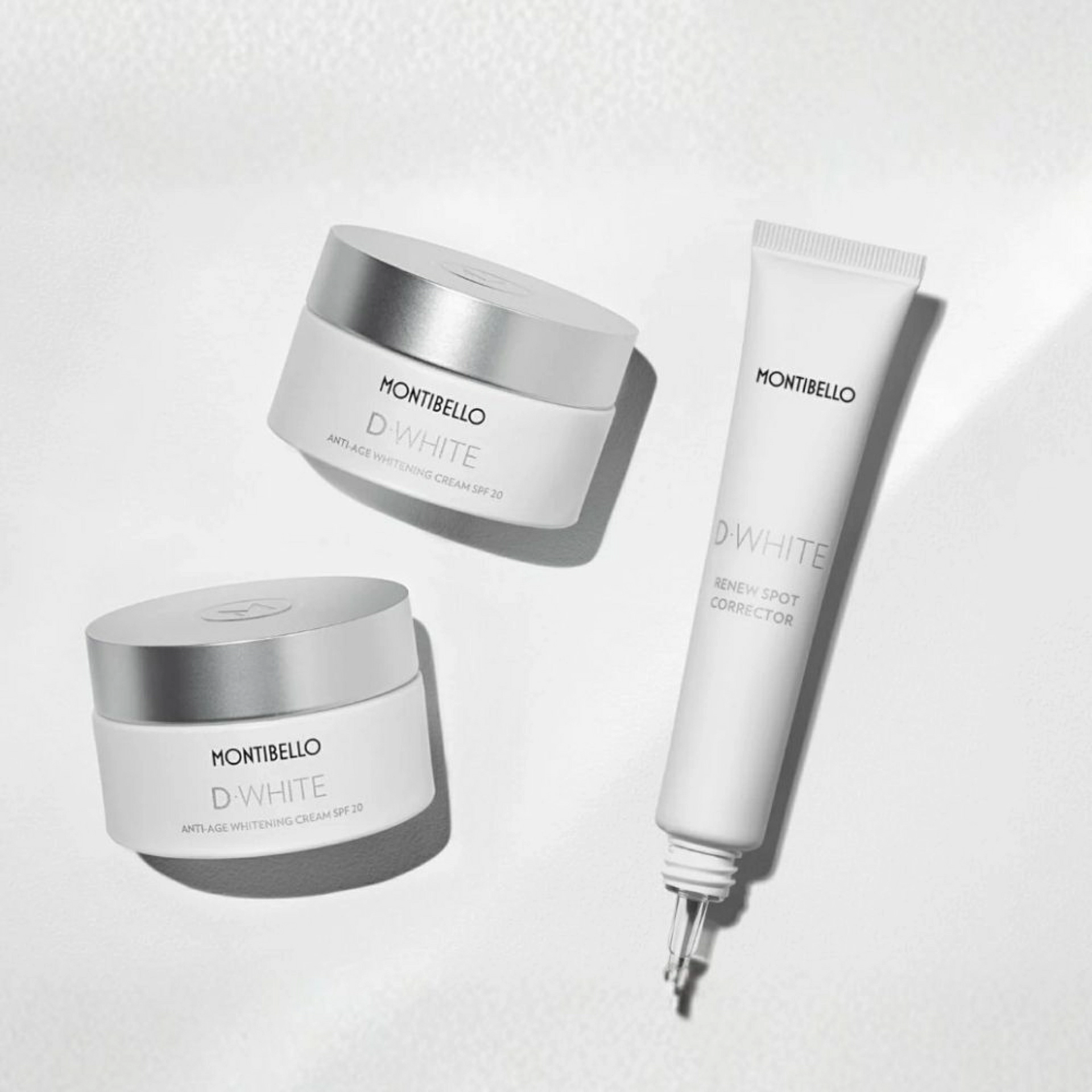 Anti-age Whitening Cream SPF20 | Crema fotoprotectora y blanqueante 50 ml - D-White - Montibello ®