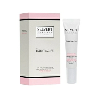 Anti-Aging Eye Contour Cream | Contorno de ojos para bolsas y ojeras 15ml - The Essential Care - Selvert Thermal ®