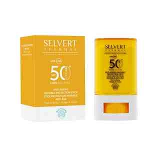 Anti-Aging Invisible Protection Stick SPF50+ | Protector zonas delicadas 15ml - Sun Care - Selvert Thermal ®